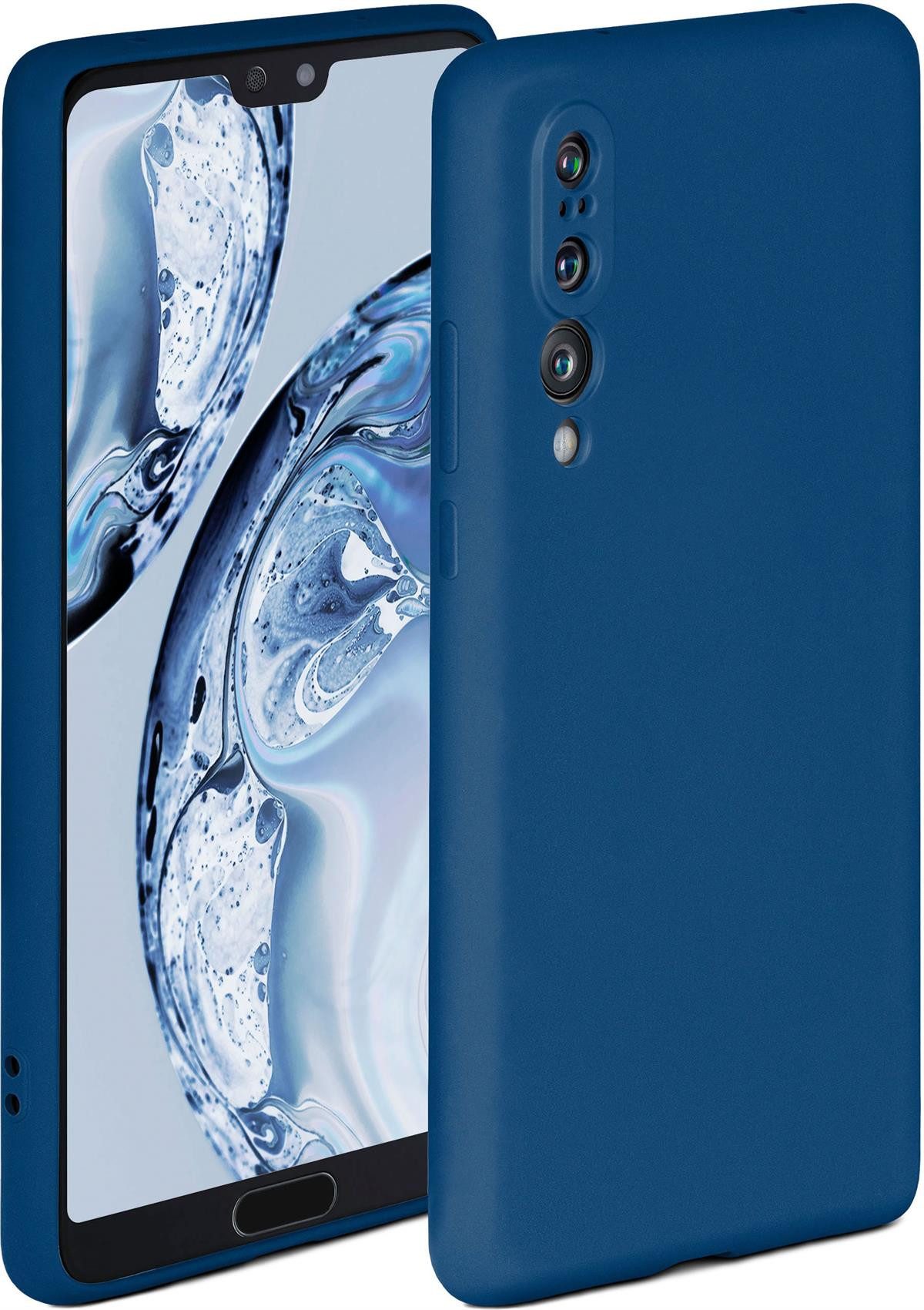 ONEFLOW Handyhülle ONEFLOW® Soft Case für Huawei P20 Pro, Hülle aus Silikon, Back Cover mit Kameraschutz, weiche Silikonhülle
