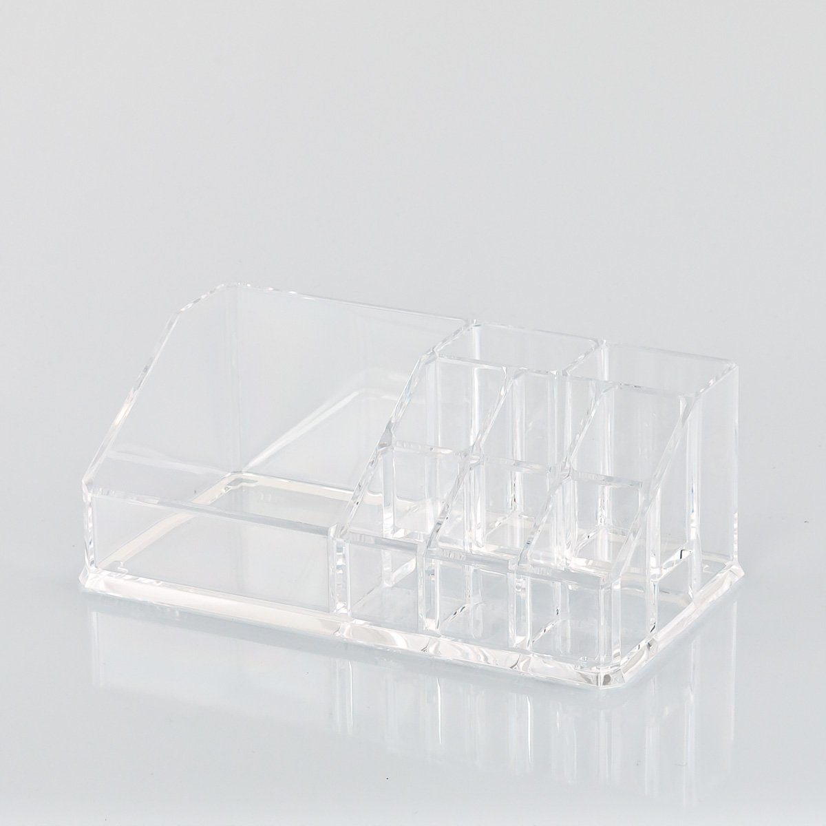 bremermann Make-Up Organizer Kosmetik-Organizer, verschiedenen Formen, 9 Fächer, großes Einzelfach, 1-tlg.