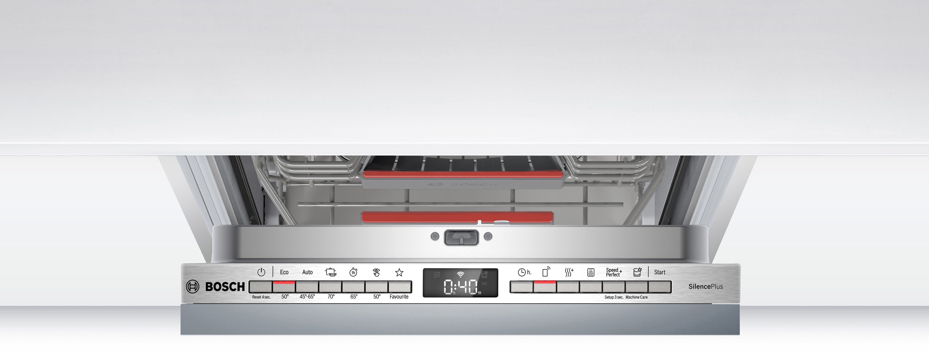 BOSCH vollintegrierbarer Geschirrspüler Serie 4 SPV4HMX13E, 10 Maßgedecke