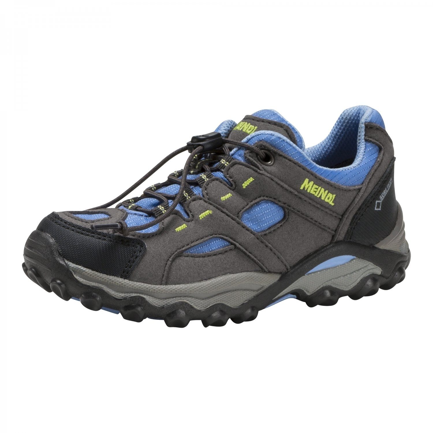 Meindl LUGO JUNIOR GTX Kinder Wanderschuh grau/blau Trekkingschuh