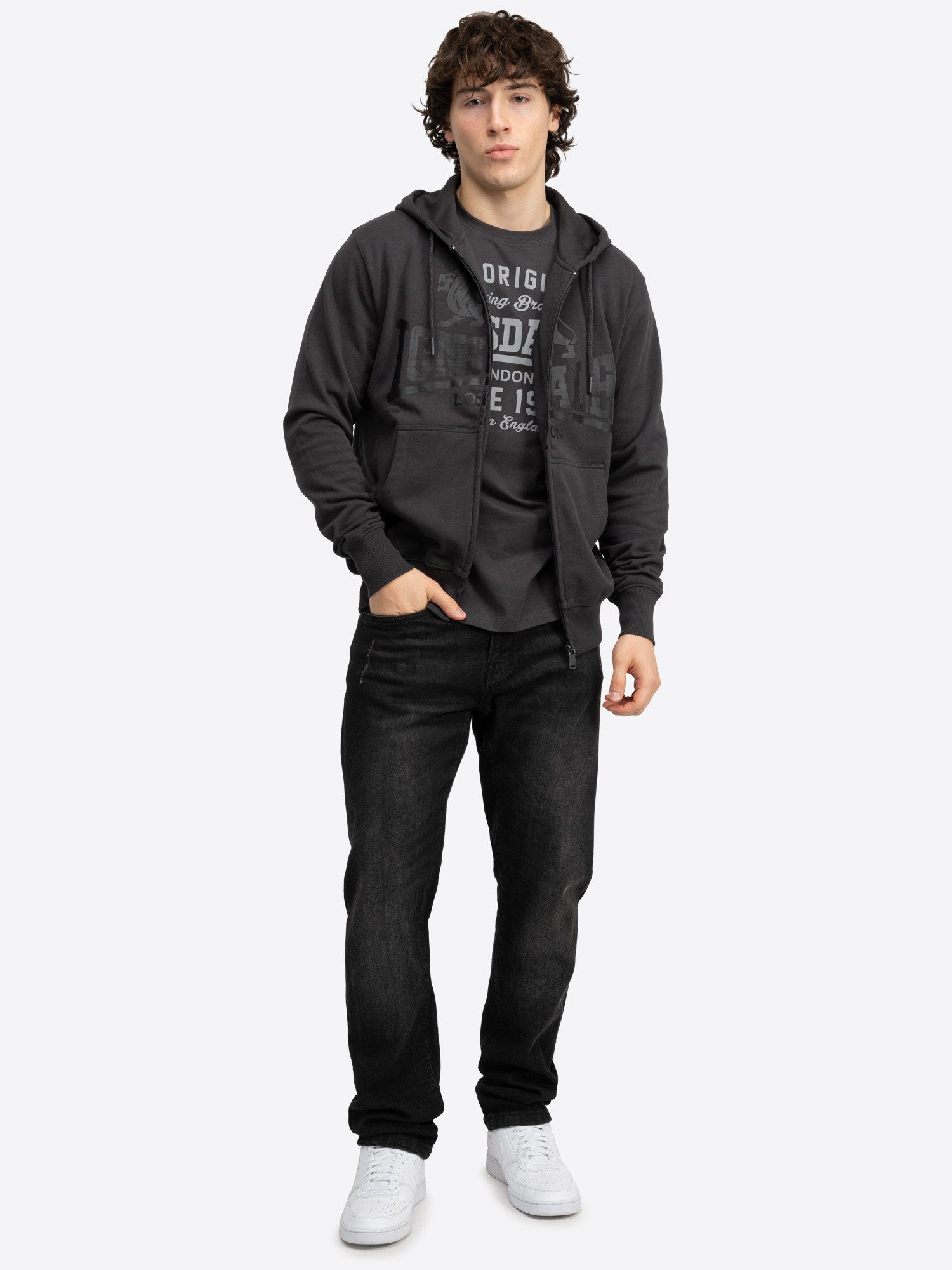 Lonsdale Kapuzensweatjacke KRAFTY (1-tlg)