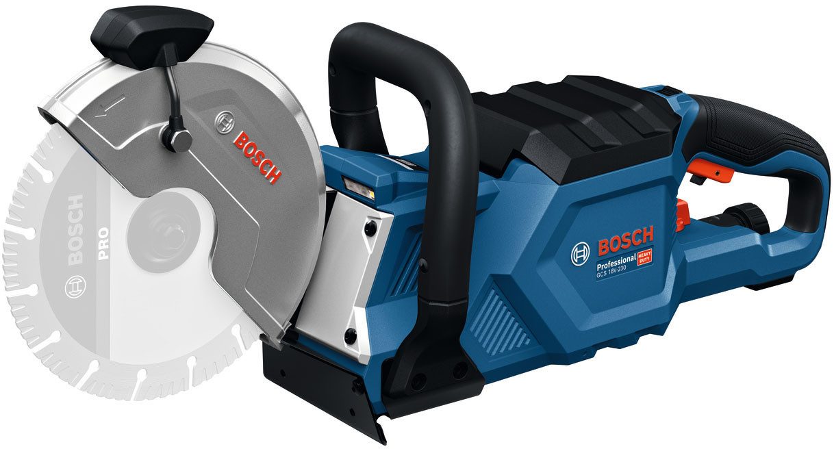 Bosch Professional Trennsäge »GCS 18V-230 Professional«, zum schnellen Trennen von Metall oder Beton, ohne Sägeblatt, ohne Akku, ohne Ladegerät