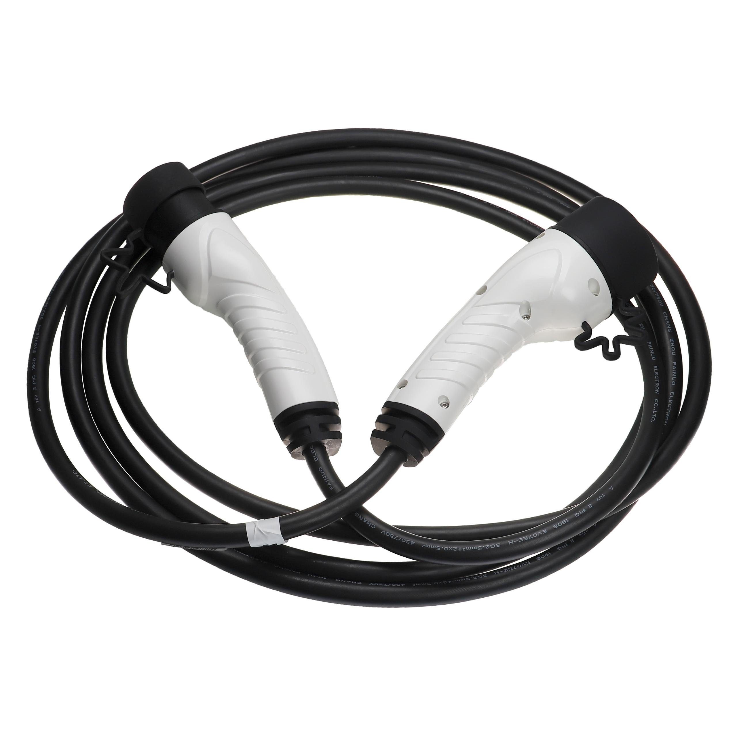Spring Dacia Elektroauto Plug-in-Hybrid passend Elektro-Kabel vhbw für /