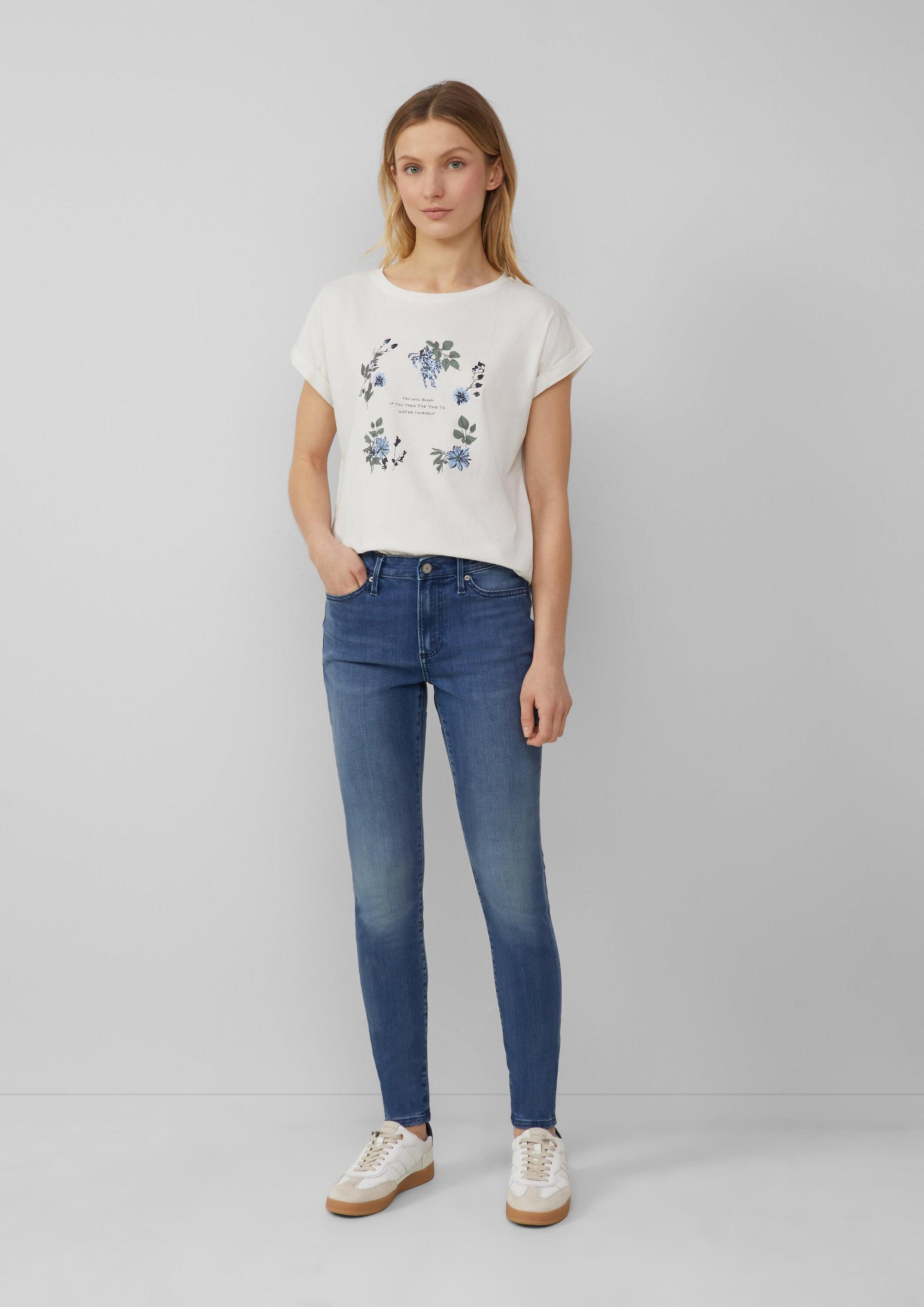 s.Oliver Skinny-fit-Jeans Jeans-Hose IZABELL Jeans Izabell / Skinny Fit / Mid Rise / Skinny Leg