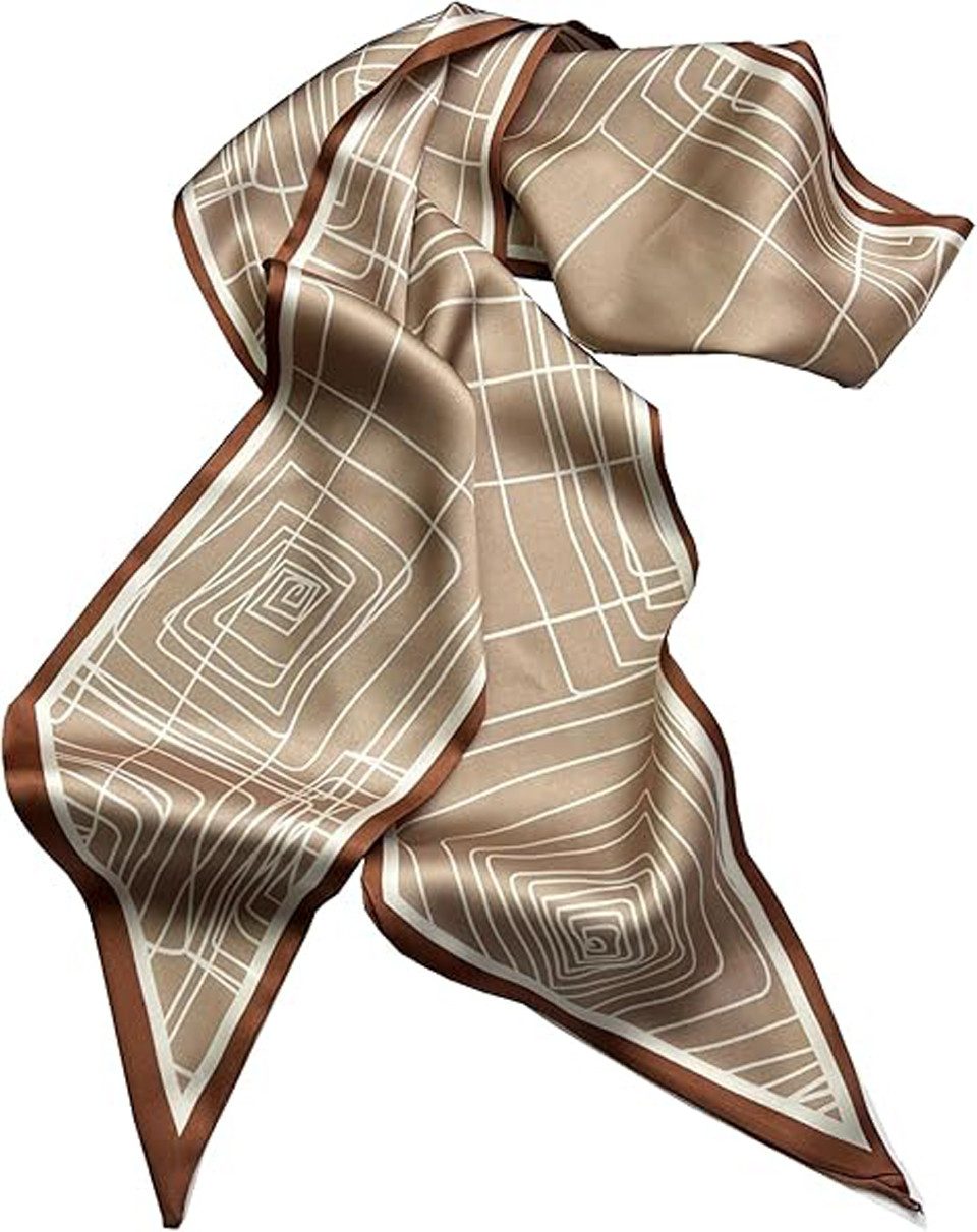 Coonoor Seidenschal Satin Seidenschal Bandanas Haarschal günstig online kaufen