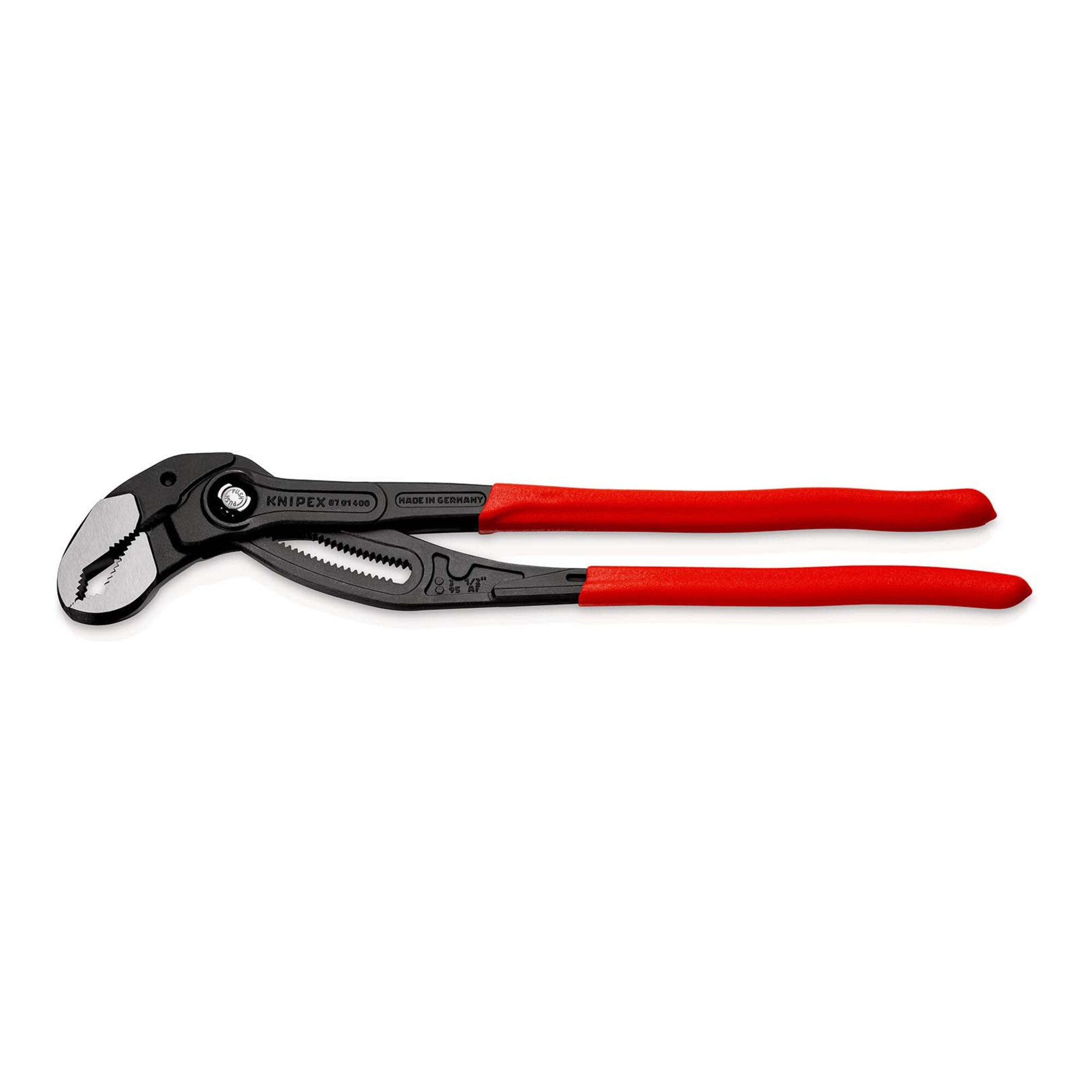 Knipex Wasserpumpenzange KNIPEX 87 01 400 Cobra® XL Rohr- und Wasserpumpenzange mit rutschhemme