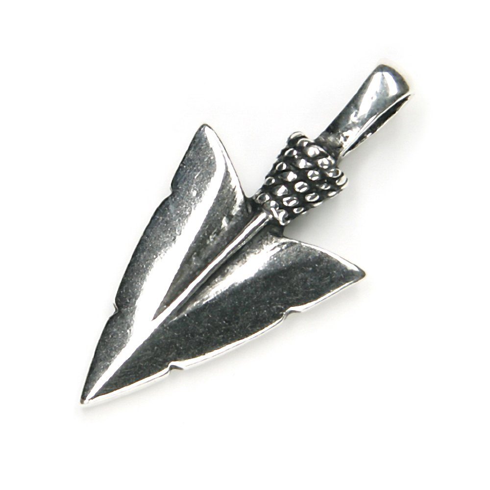 Kettenanhänger Wikinger Kettenanhänger Pfeil Amulett 925 Silber