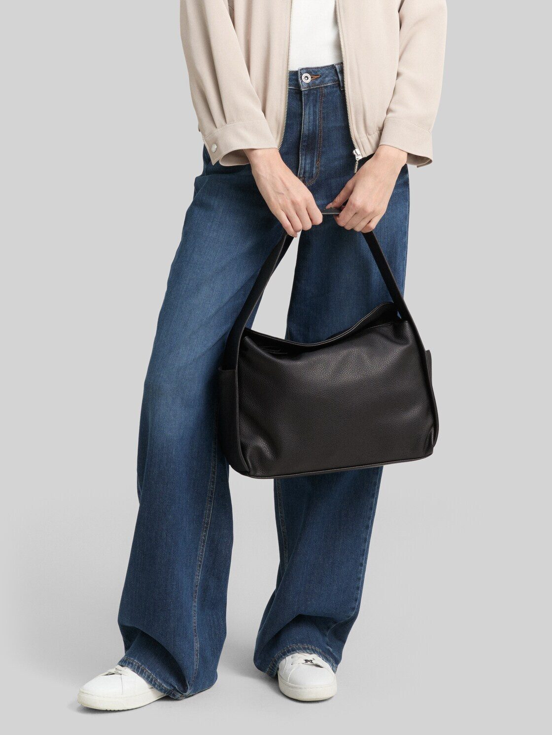 TOM TAILOR Beuteltasche Bags, TTROWAN L Beuteltasche mit kontrastfarbenen Kanten
