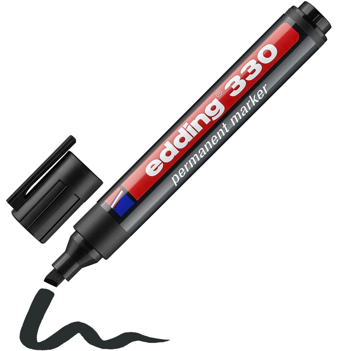 edding Permanentmarker 330, (1-tlg), geruchsarm