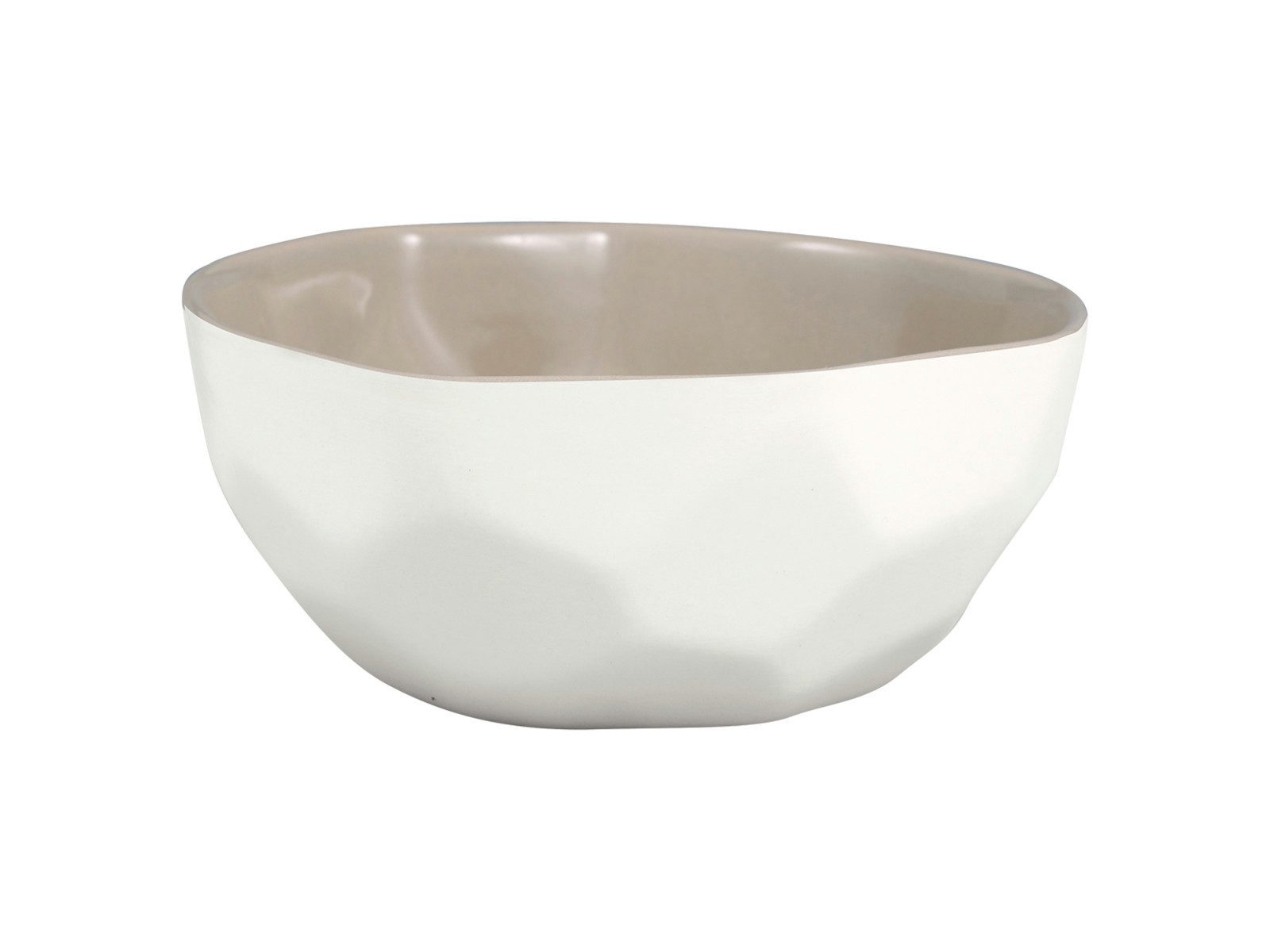 Greengate Müslischale Elements Müslischale beige 14,5cm, Steinzeug, (Müslischalen)