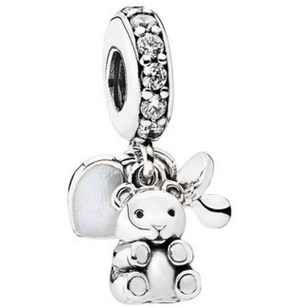Pandora Kette mit Einhänger JEWELRY Mod. ORSETTO E CIUCCIO