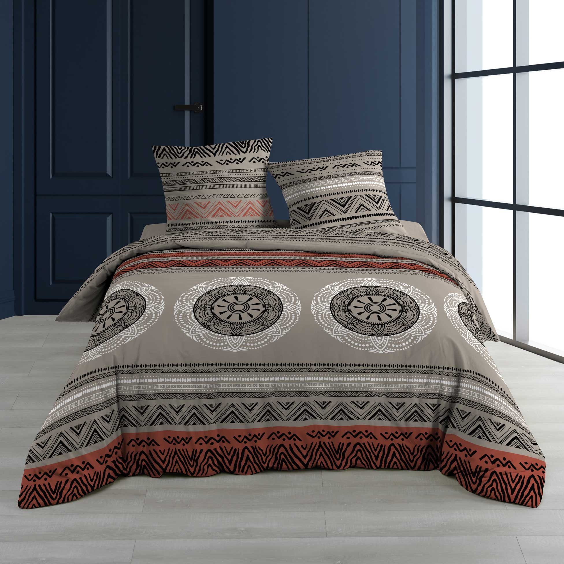Bettwäsche, dynamic24, 3tlg. Bettwäsche 240x220 Baumwolle Übergröße  Bettdecke Kissen Bettbezug online kaufen | OTTO