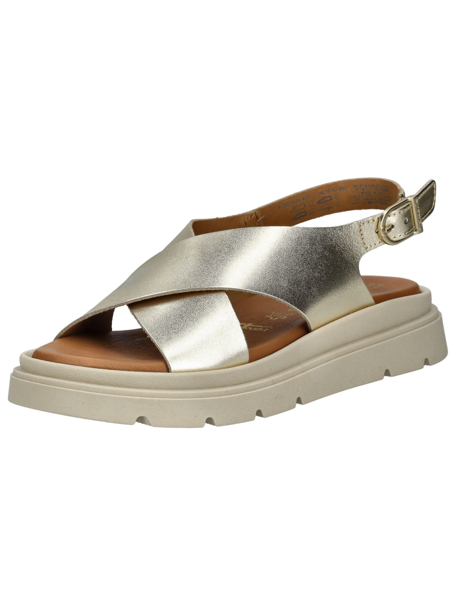 Tamaris Sandalen Leder Riemchensandalette günstig online kaufen