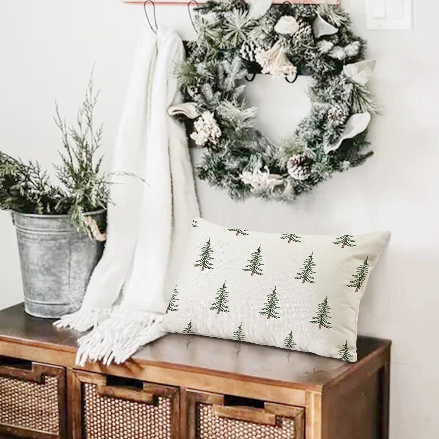 LuxusKollektion Hängedekoration Kissenbezug Weihnachtskissen Dekokissen 40x günstig online kaufen