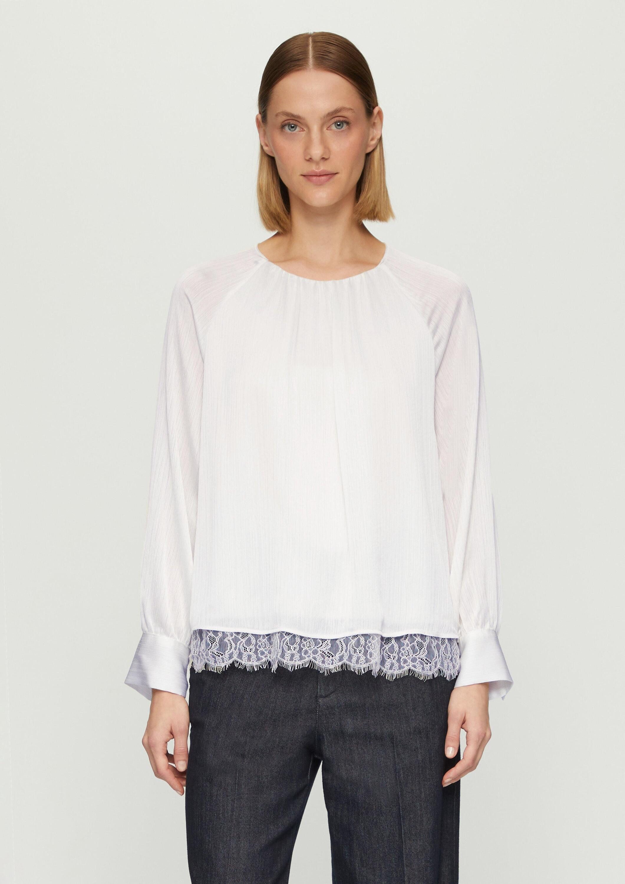 s.Oliver Langarmbluse Bluse (1-tlg) günstig online kaufen