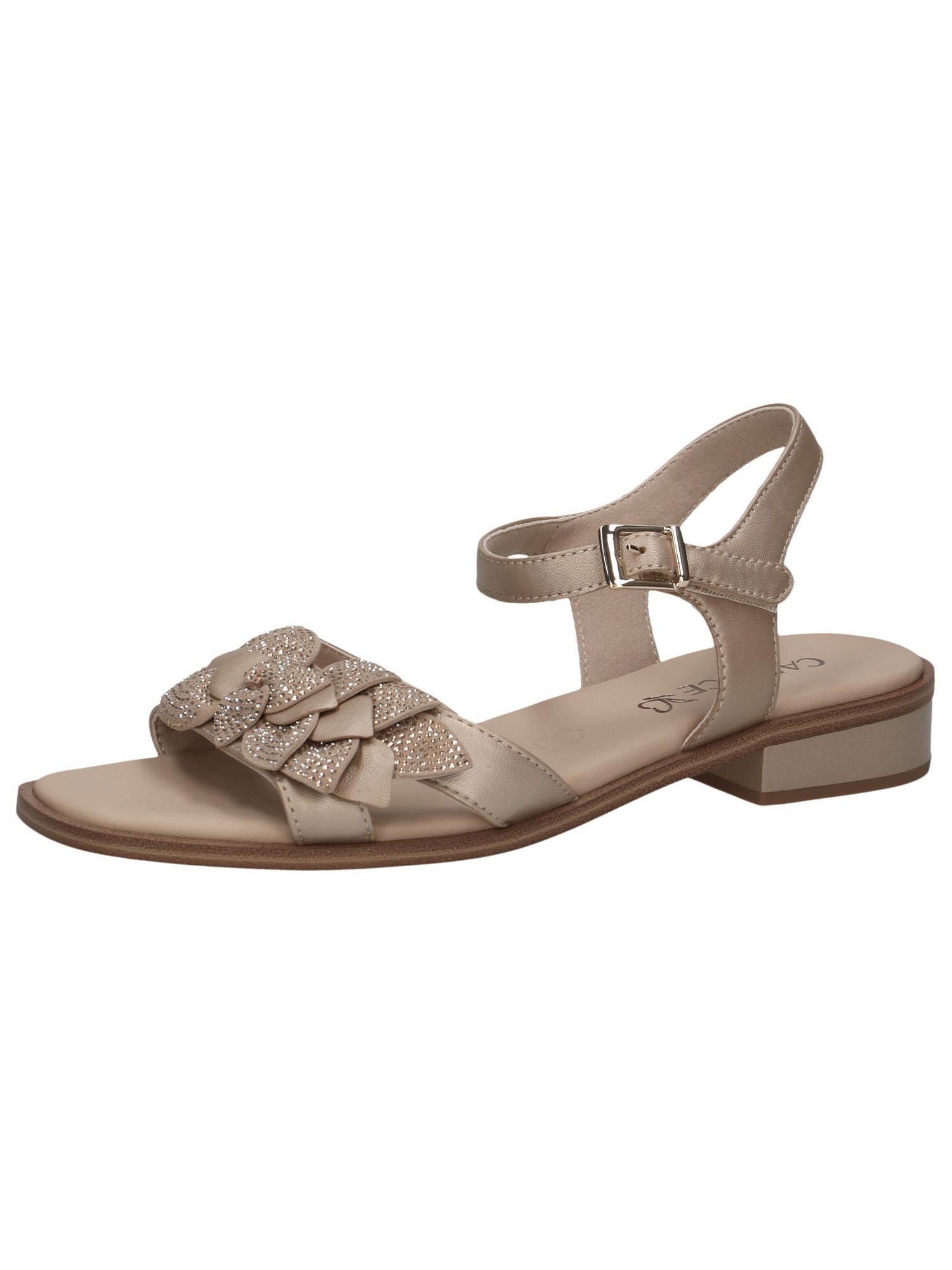 Caprice CAP Memotion aus Leder Blockabsatz 9-28203-46 Sandalette CAP Memotion