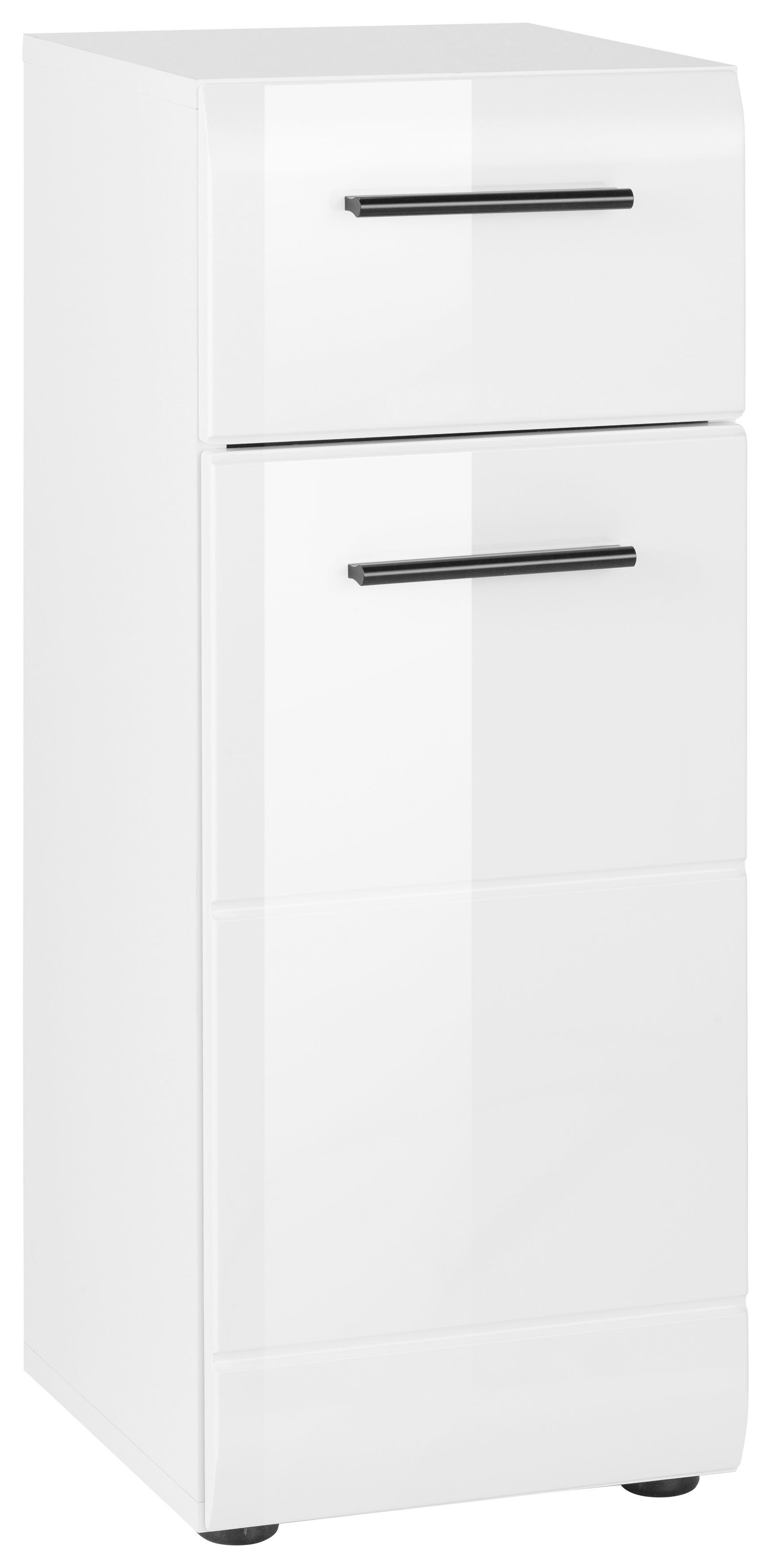 welltime Unterschrank Sovana Kommode mit 1 Tür & 1 Schublade - (B/T/H) 30/31/79 cm