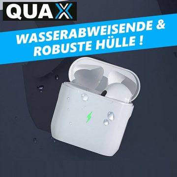 MAVURA QUAX Wireless Bluetooth Kopfhörer - Universal In Ear Kopfhörer Headset wireless In-Ear-Kopfhörer (Kopfhörer, für Iphone Samsung HTC LG Huawei weiß)