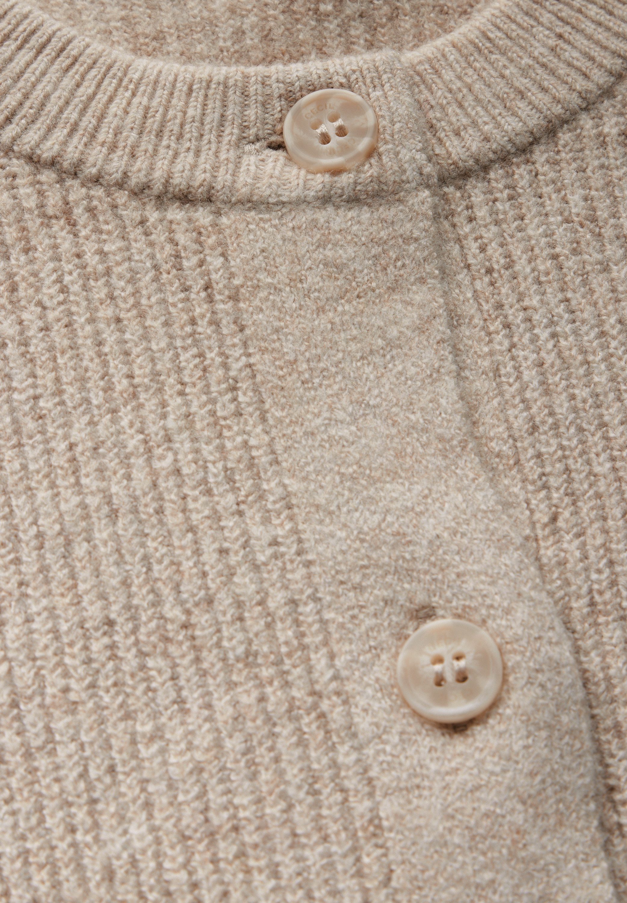 CECIL Cardigan mit 3/4 Ärmeln