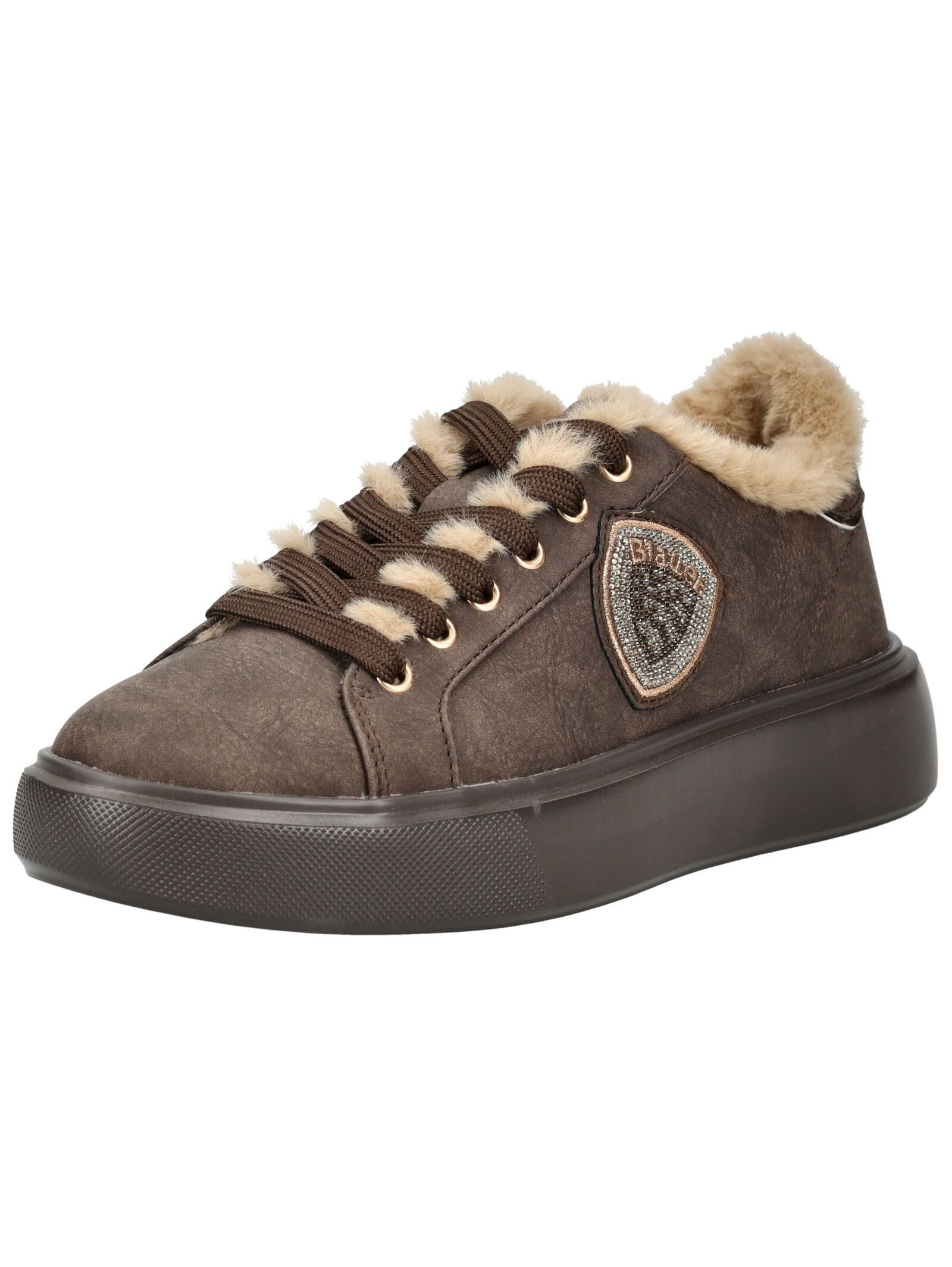 Sneaker Lederimitat Sneaker