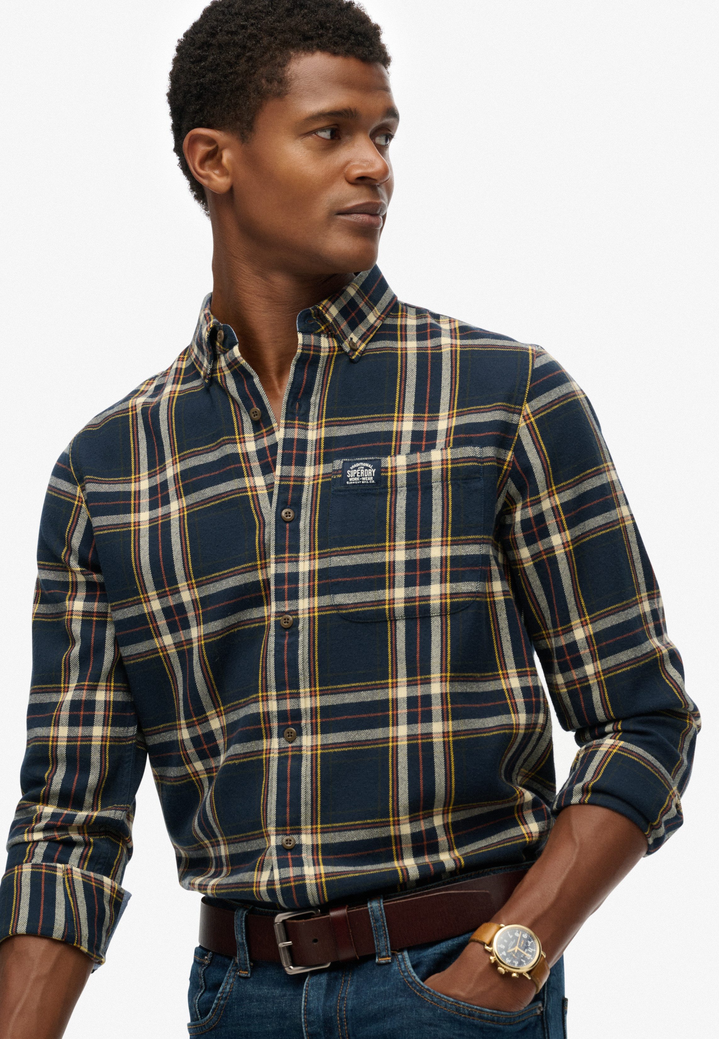 Superdry Langarmhemd L/S COTTON LUMBERJACK SHIRT günstig online kaufen