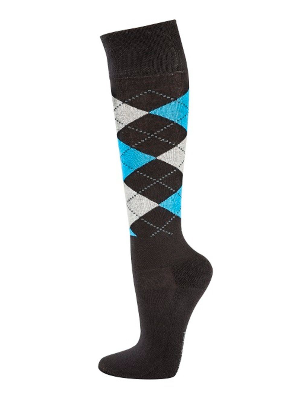TippTexx 24 Reitstrümpfe 4x Reitersocken REIT-Kniestrümpfe Polstersohle für Kinder Damen Herren (4 Paar) schützende Frottee-Polstersohle, extrabreiter Piqué-Bund