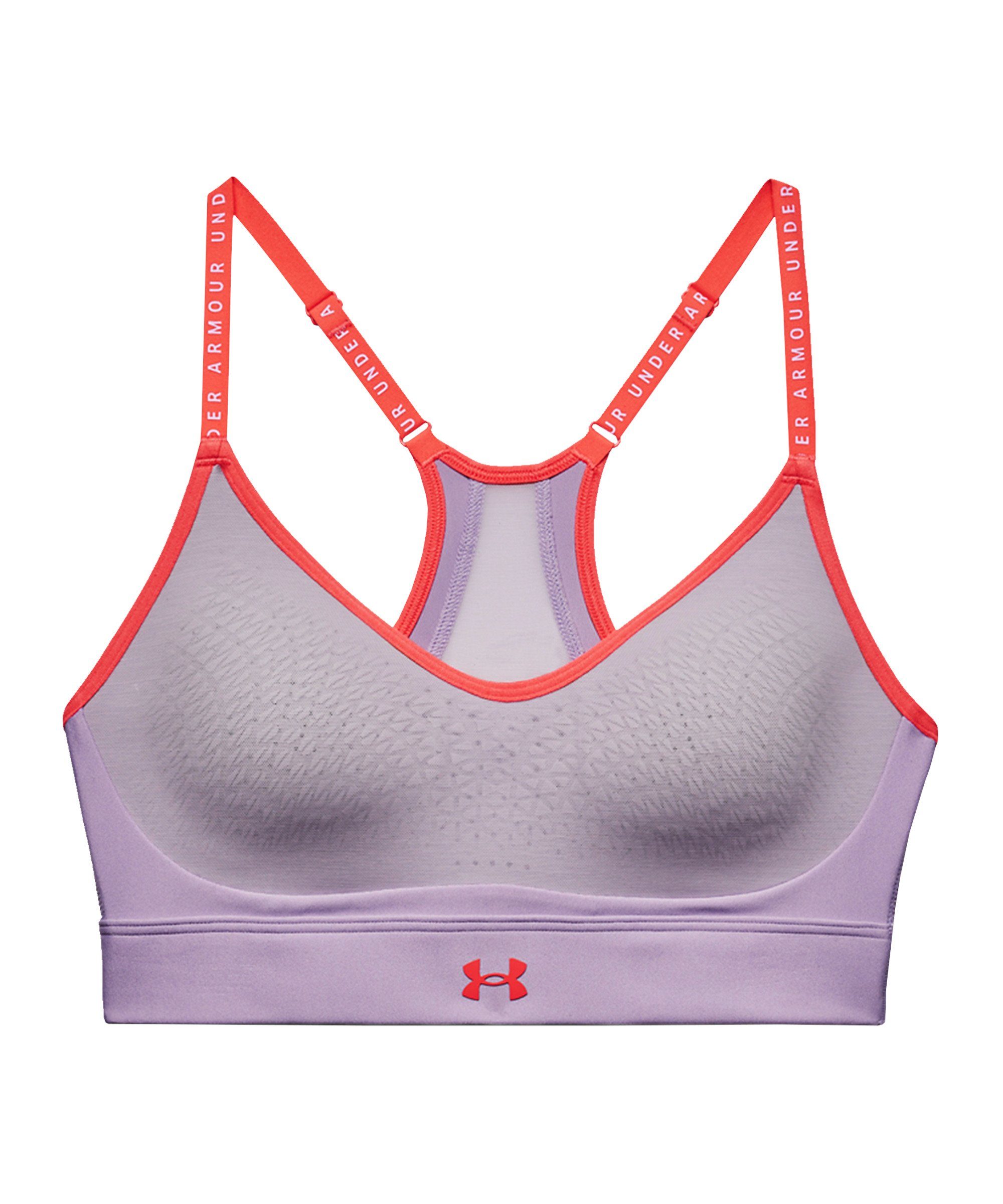 lila Sport-BH Under Armour® Low Sport-BH default Infinity Damen