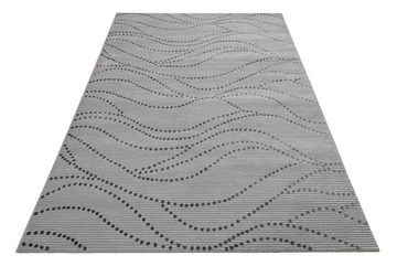 Teppich Selena, Esprit, Höhe: 12 mm, hergestellt aus 100% recyceltem Material, weich, Hoch-Tief Struktur