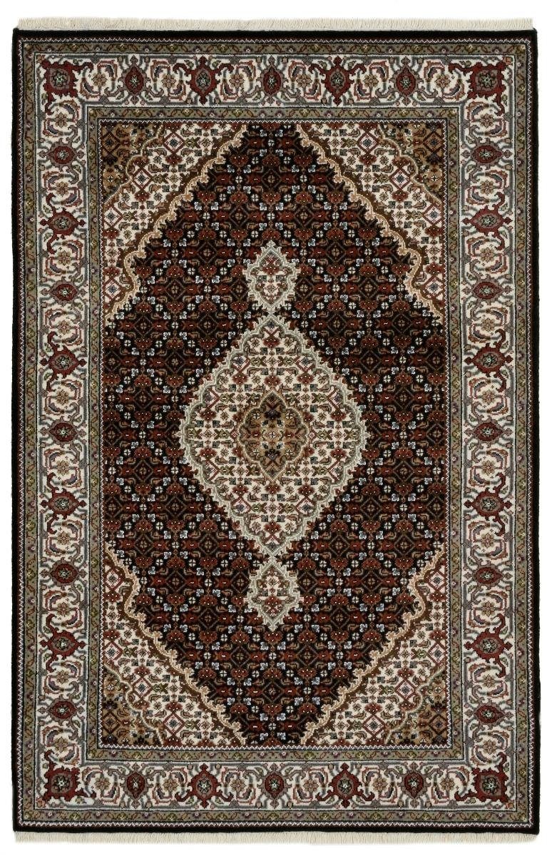 Orientteppich, Orientteppich rechteckig, mm 12 Mahi 119x183 Handgeknüpfter Täbriz Höhe: Indo Nain Trading,