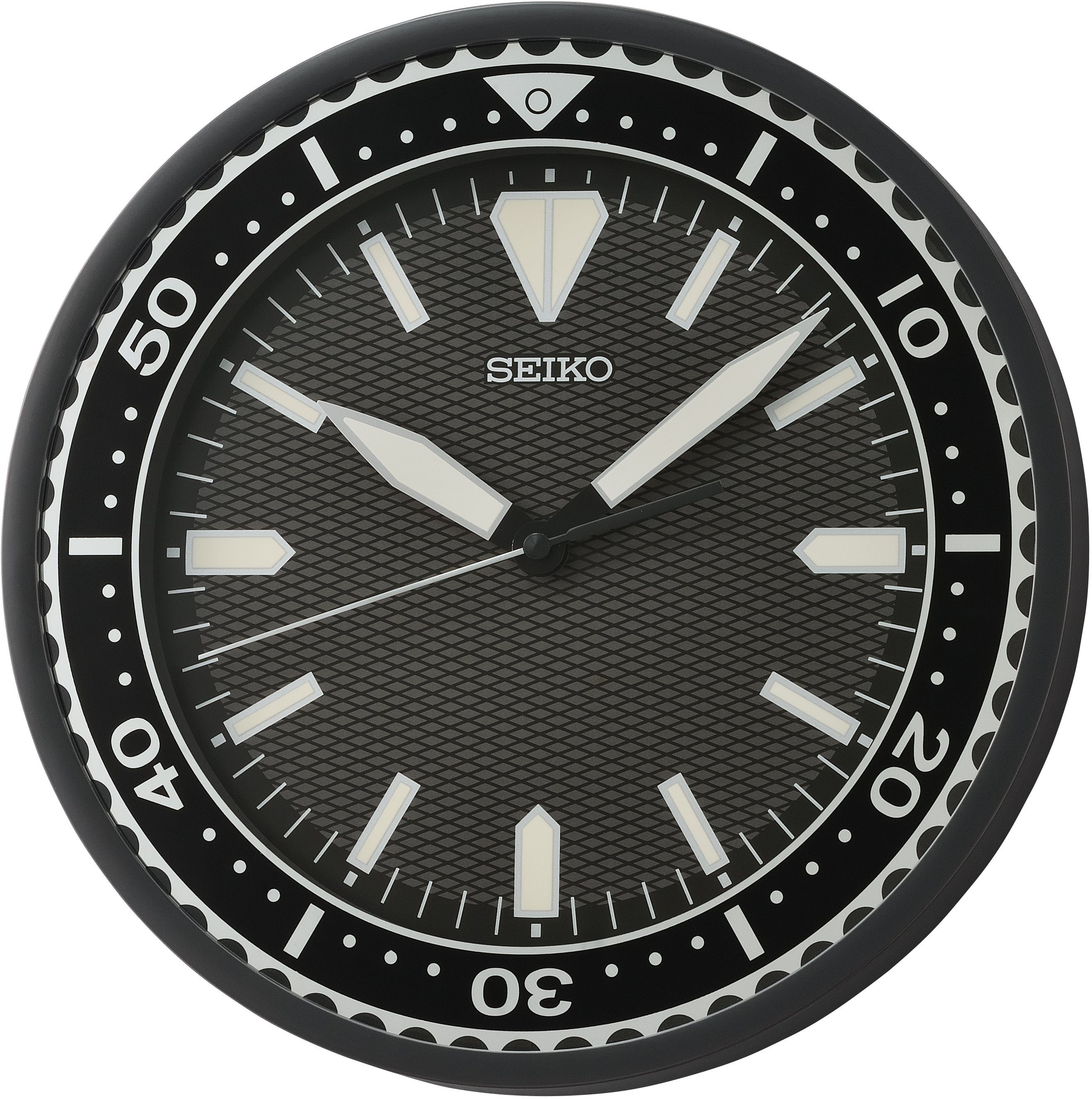 Seiko Wanduhr QXA791K (Quarzuhr,Wohnzimmer,Küche,Büro, Flur,Jugendliche,Leuchtindizes)