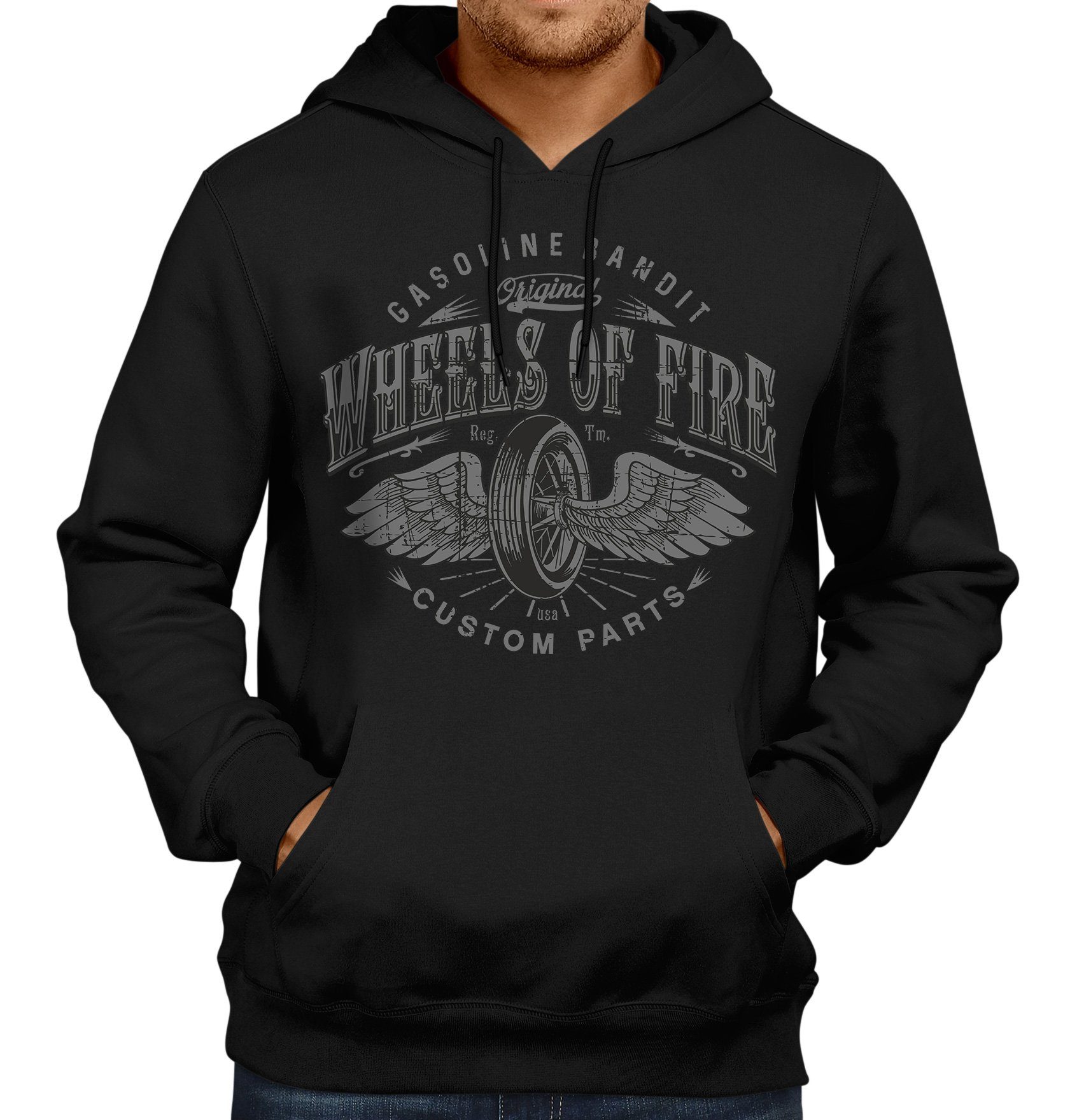 GASOLINE BANDIT® Kapuzensweatshirt im Original Rockabilly günstig online kaufen