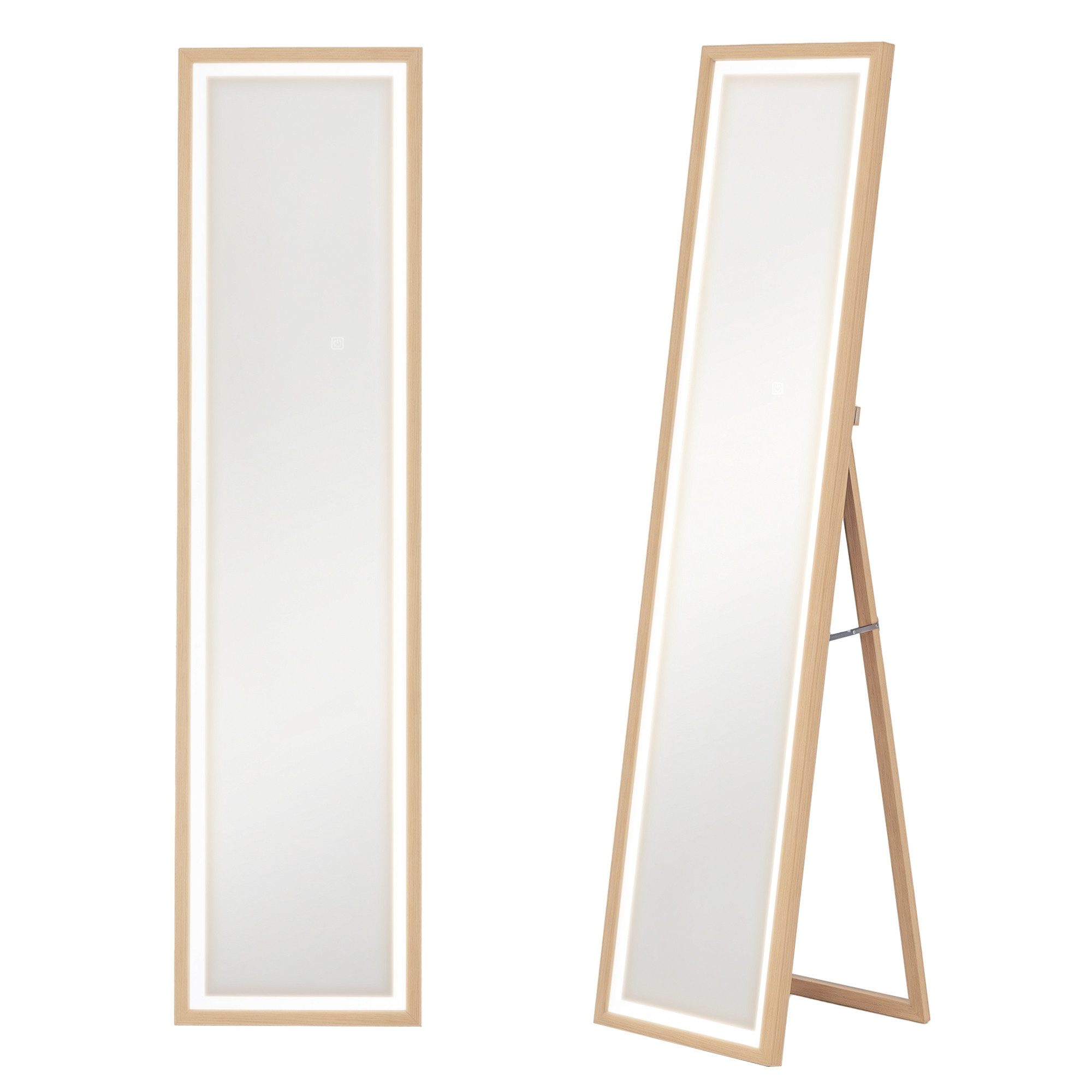 HOMCOM Standspiegel Ganzkörperspiegel 40 x 160 günstig online kaufen