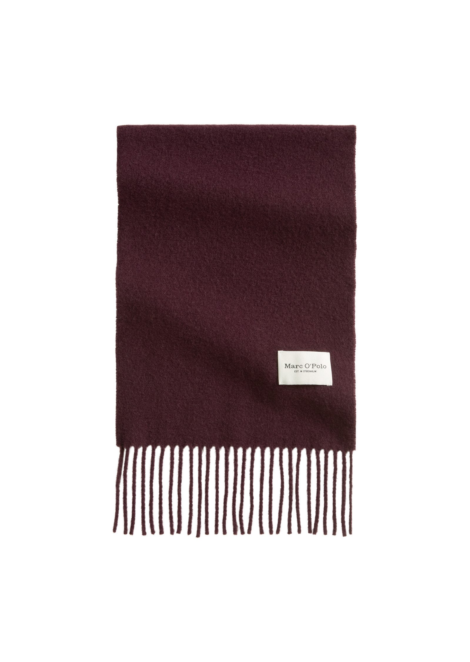 Marc O'Polo Fransentuch aus softer Schurwolle