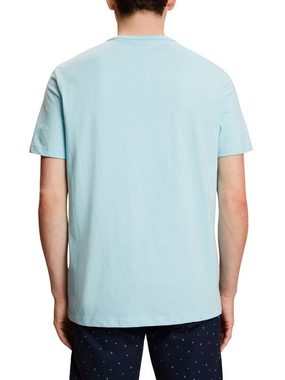 Esprit T-Shirt Bedrucktes Jersey-T-Shirt, 100 % Baumwolle (1-tlg)