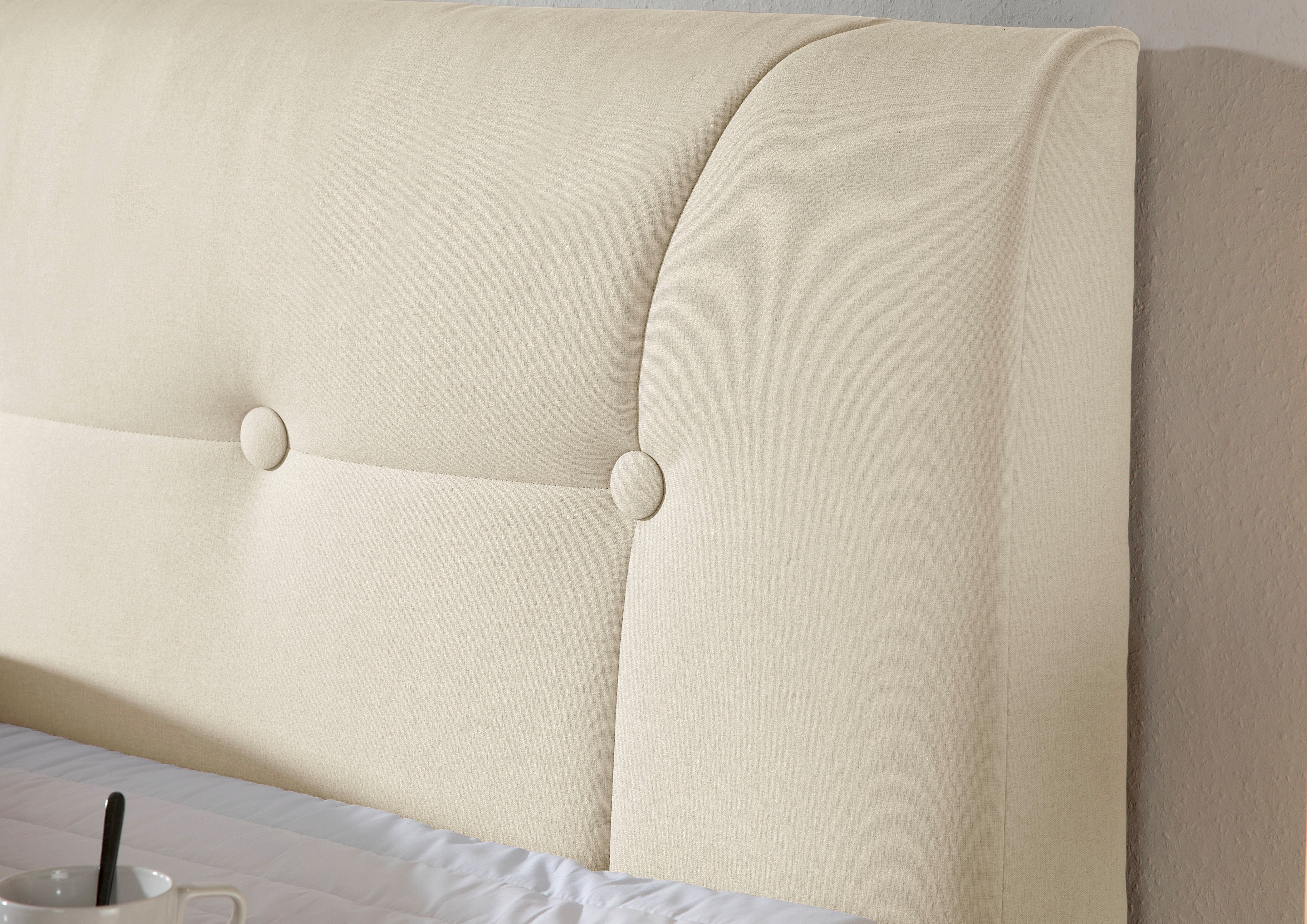Home affaire Boxspringbett Calloway, inkl. Topper, XXL-Ausführung, in 4 Farben, 5 Breiten, 3 Matratzenarten