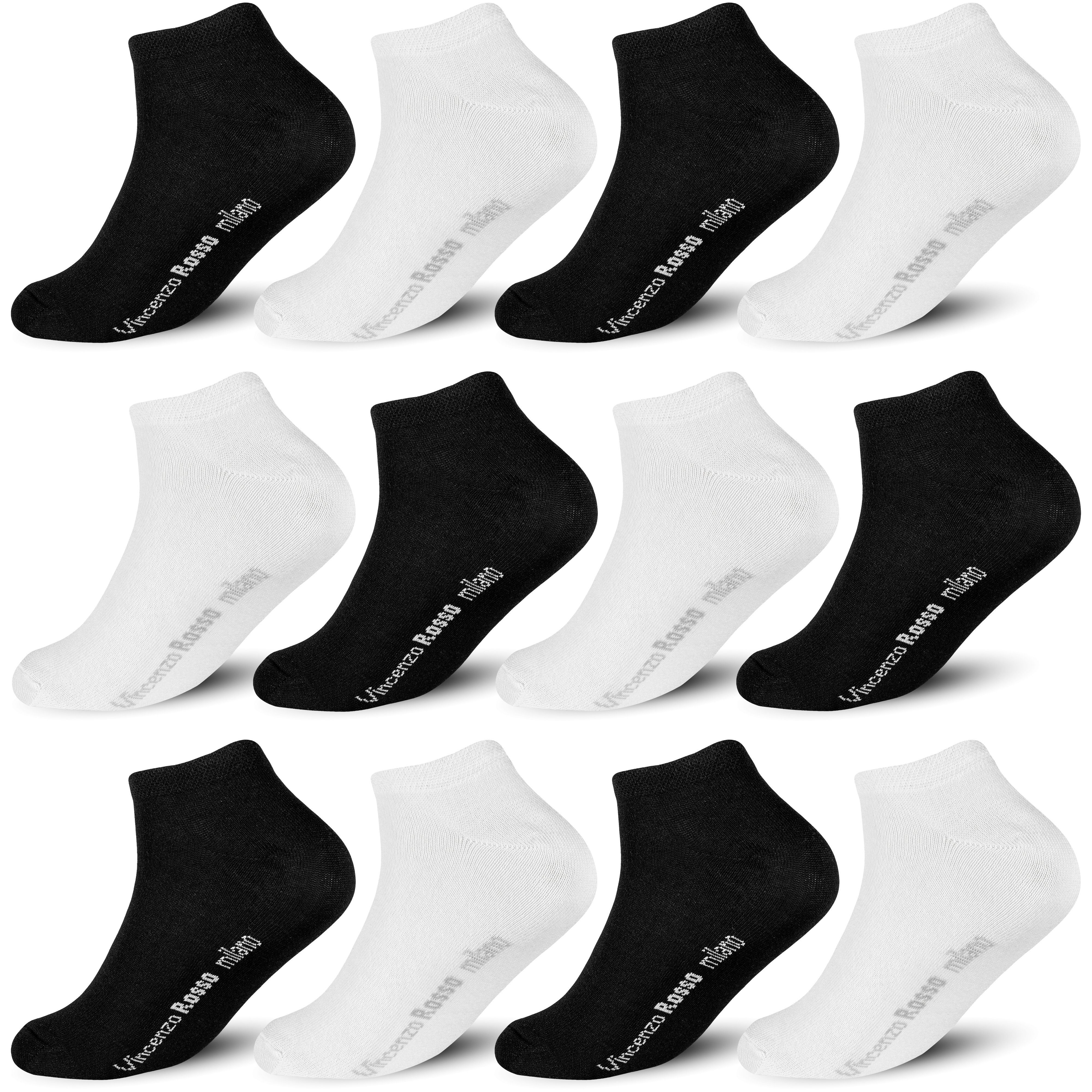 Welche Socken Zu Weißen Sneakers Herren TEXEMP Sneakersocken »12 Paar Sneaker Socken Baumwolle Herren Damen