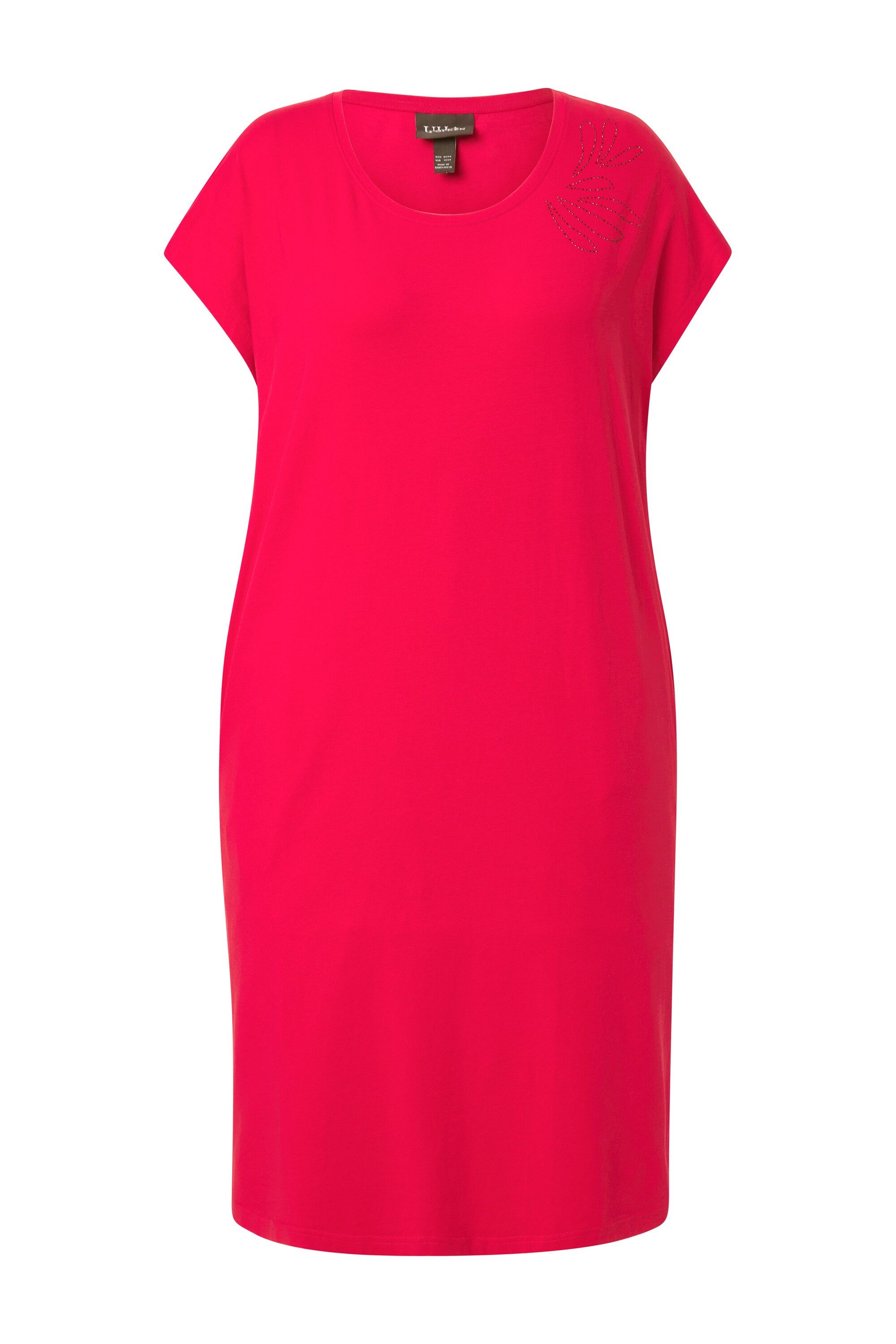 Ulla Popken Minikleid Jerseykleid Ziersteine Oversized günstig online kaufen