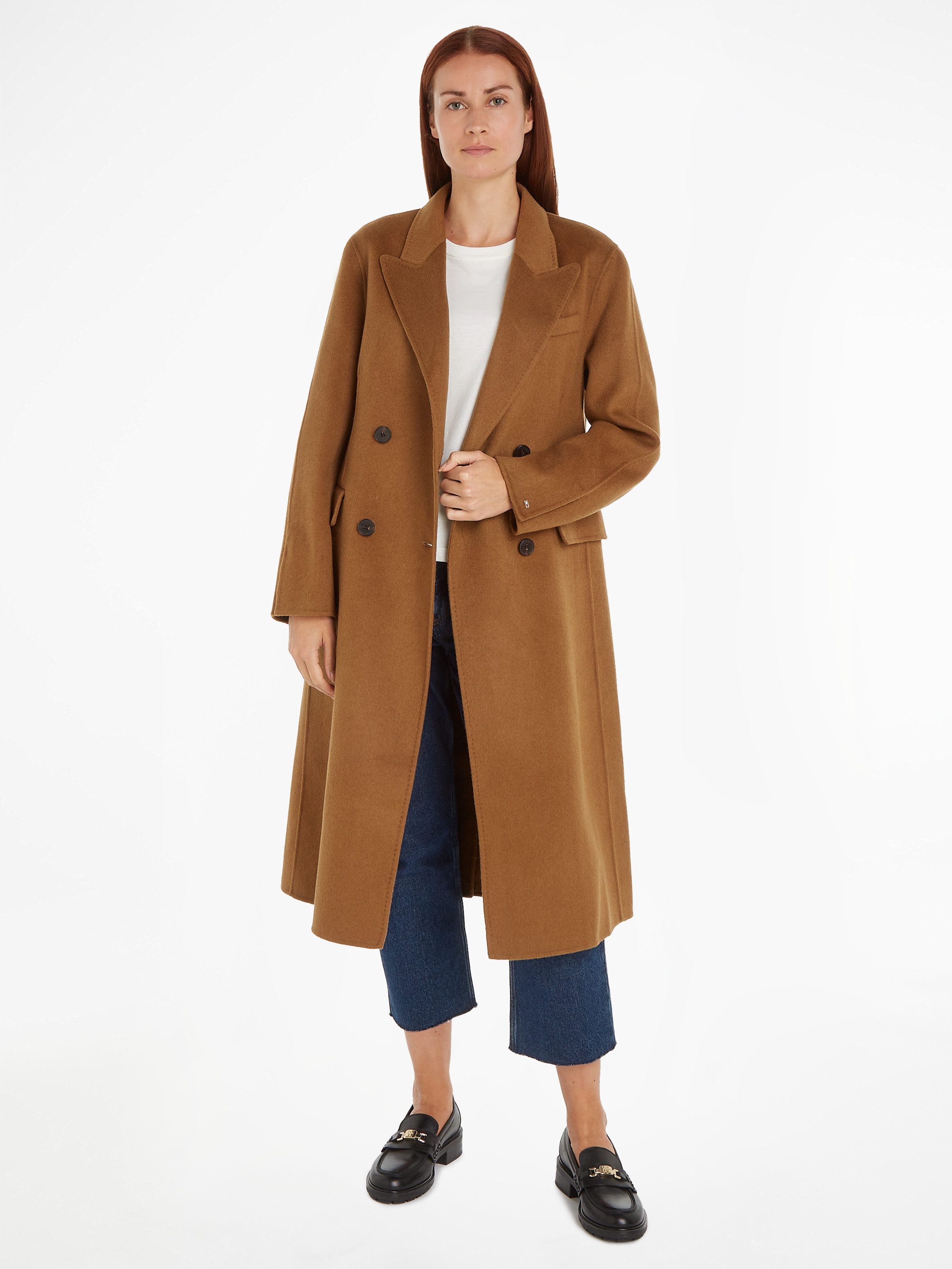 Wintermantel MD DF WOOL BLEND DB COAT