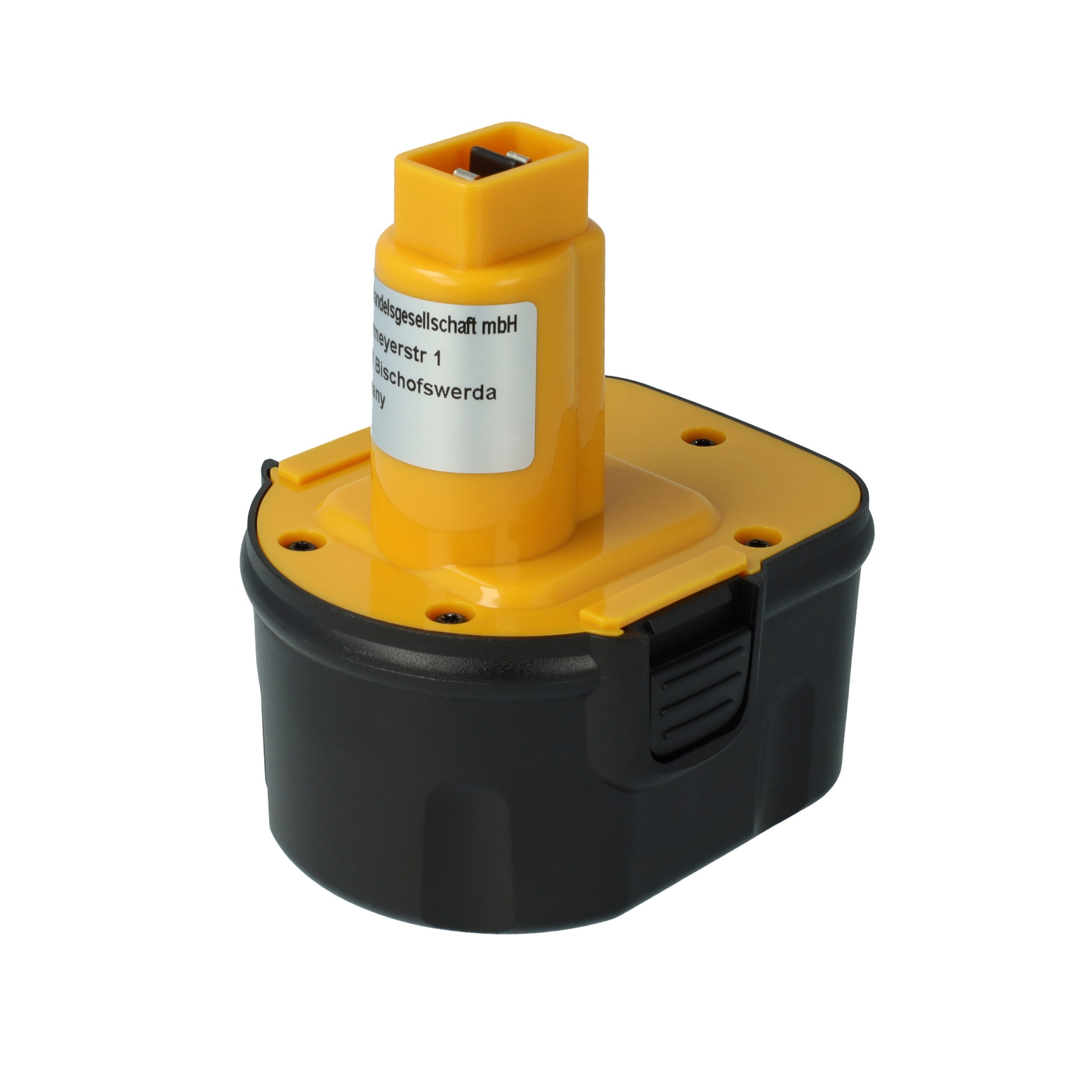 vhbw Akku Ersatz für Black & Decker A9274, A927, A9252, A9266, CD9600, Akku Akku NiMH 2000 mAh (12 V, 1 St), Leistungsfähiger Austausch-Akku für Werkzeug Powertools wie