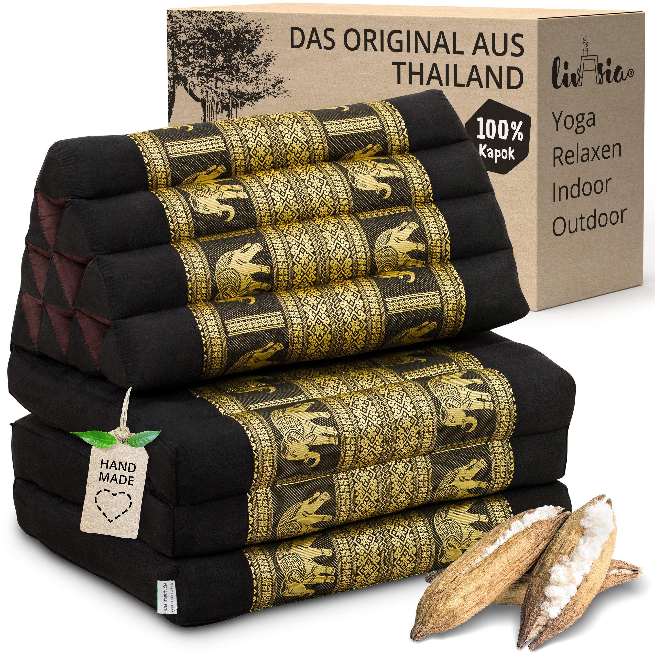 livasia Sitzsack Thaikissen 3 Auflagen (Deluxe) vegan günstig online kaufen