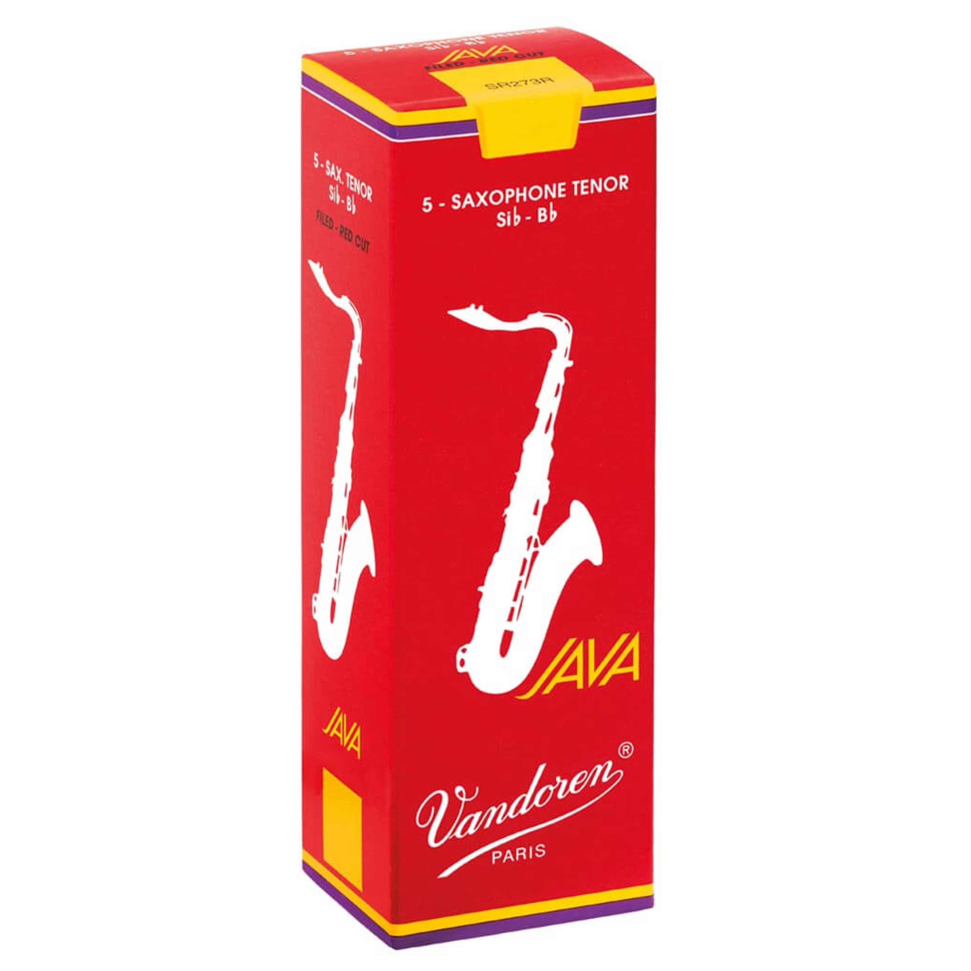 Vandoren Blattabschneider Saxophon, Java Filed Red Tenorsax 3,5 - Blatt für Tenor Saxophone