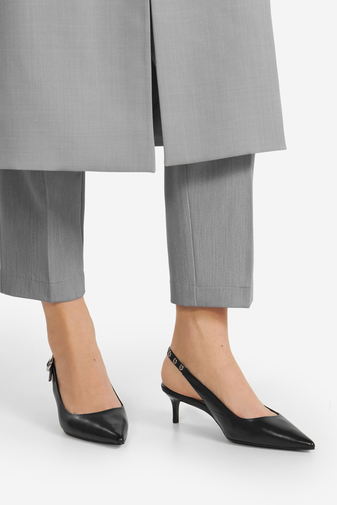 GINO ROSSI Gino Rossi AIDA‑V2344 – Elegante Damen-Slingpumps aus Lackleder Pumps Lackleder, Metallösen, elegant, leicht