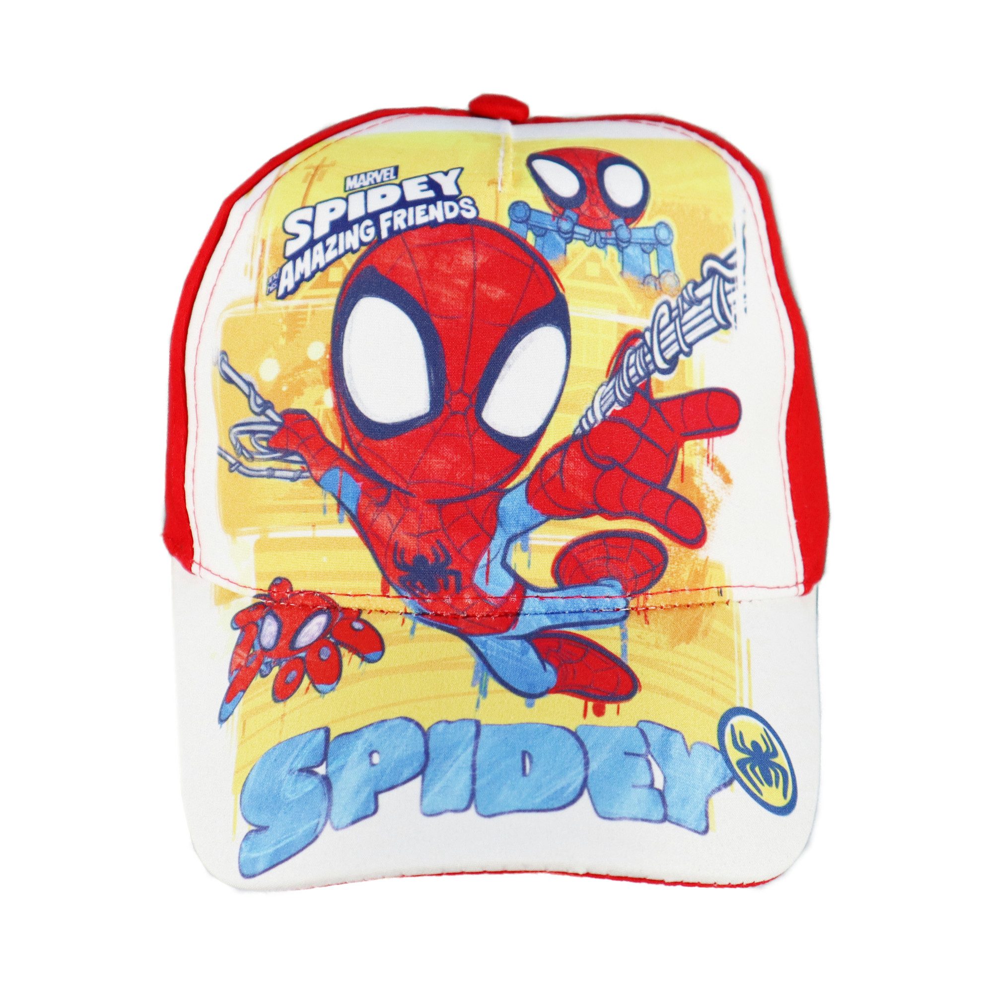 MARVEL Baseball Cap Marvel Spidey Kinder Basecap Baseball Kappe Gr. 52 bis 54