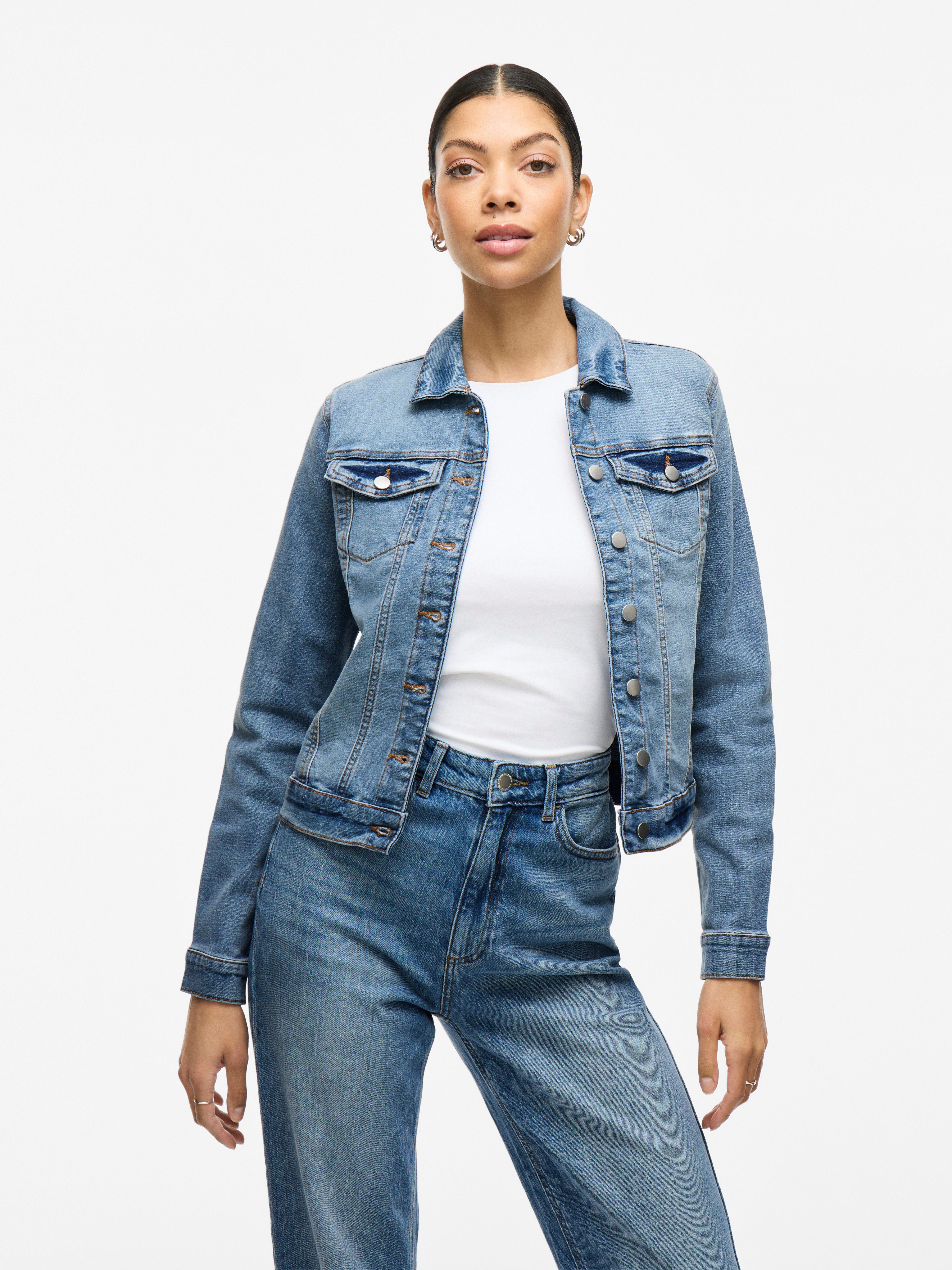 Vila Jeansjacke VISHOW NEW L/S DENIM günstig online kaufen