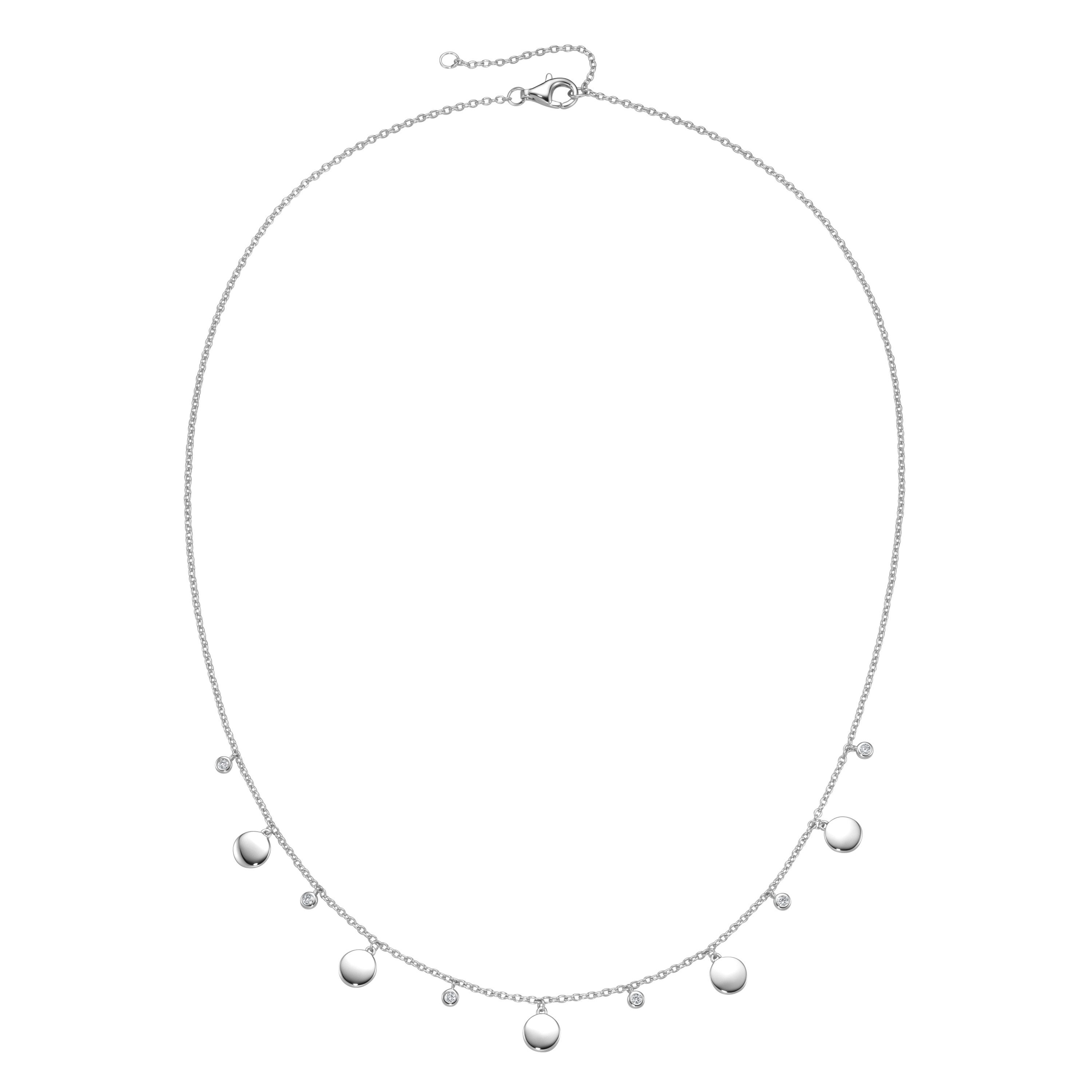 Smart Jewel Collier mit runden Plättchen günstig online kaufen