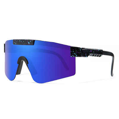 GelldG Sonnenbrille Polarisierende Sport-Sonnenbrille zum Radfahren UV400-Schutzbrille