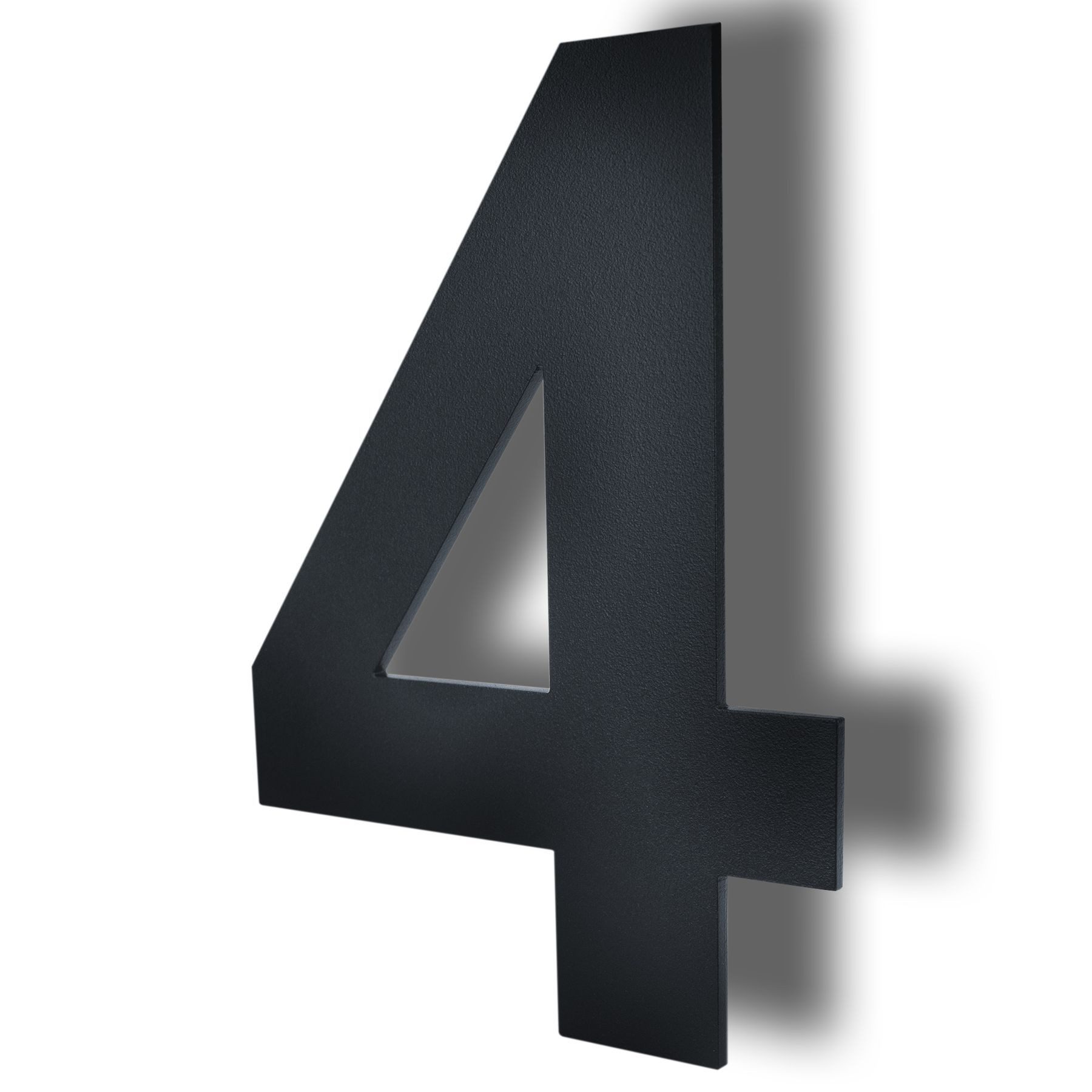 MOCAVI Briefkasten HS20 Hausnummern modern zum Einschlagen Edelstahl.