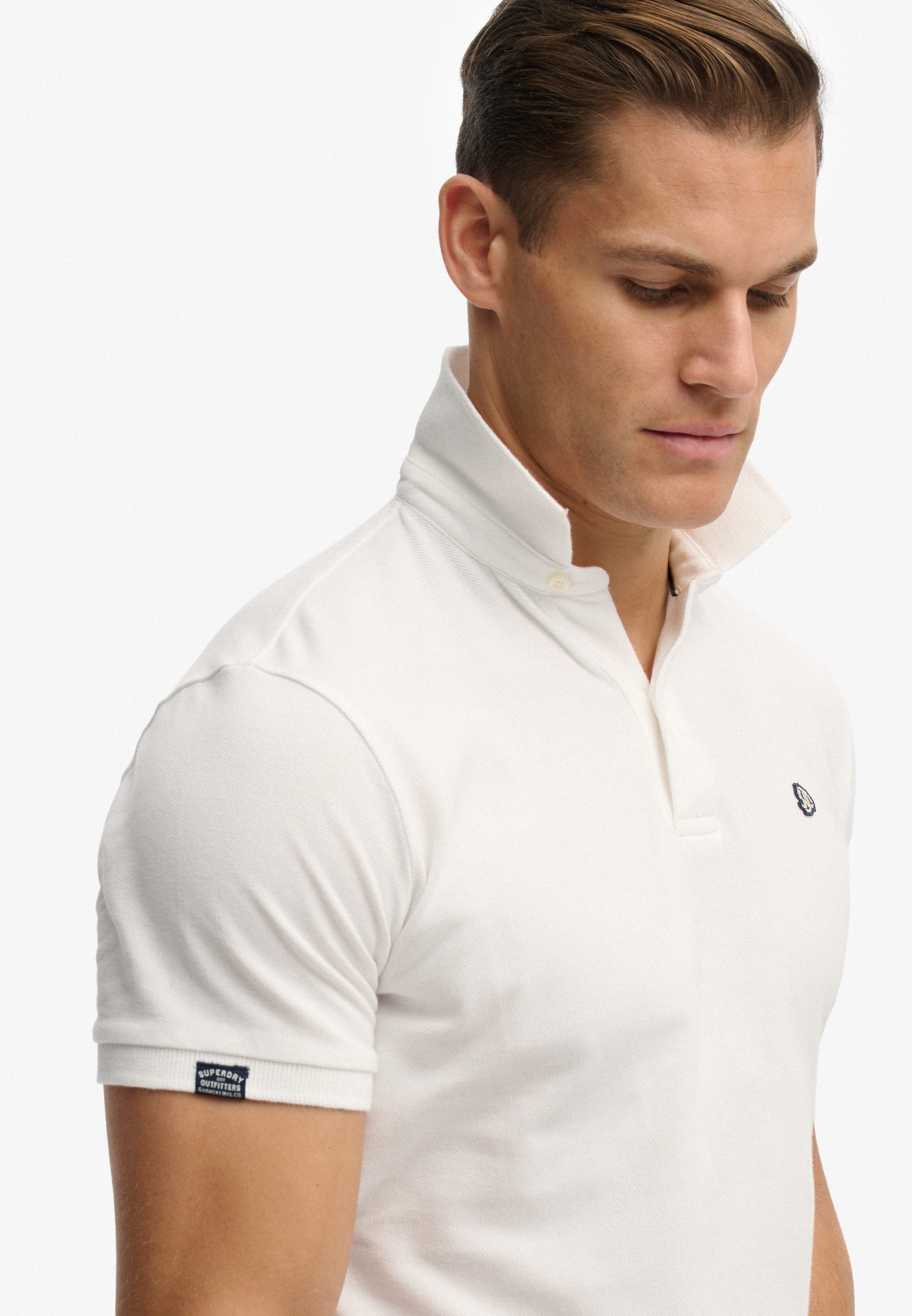 Superdry Poloshirt VINTAGE DESTROY POLO Baumwolle, relaxed fit – Bild 4 von 5
