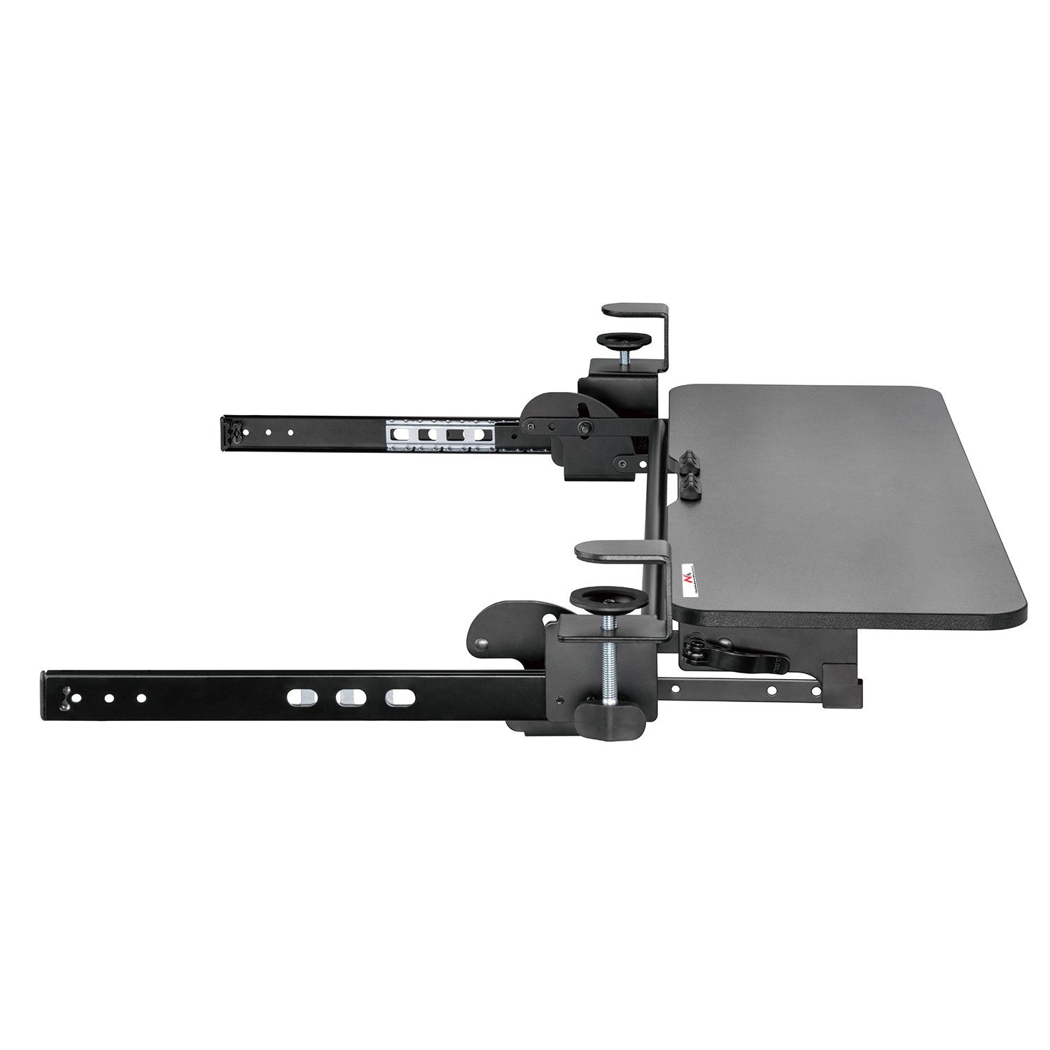 Maclean Tastaturhalterung MC-462, (Ausziehbarer Tastaturhalter für den Schreibtisch 5 kg)