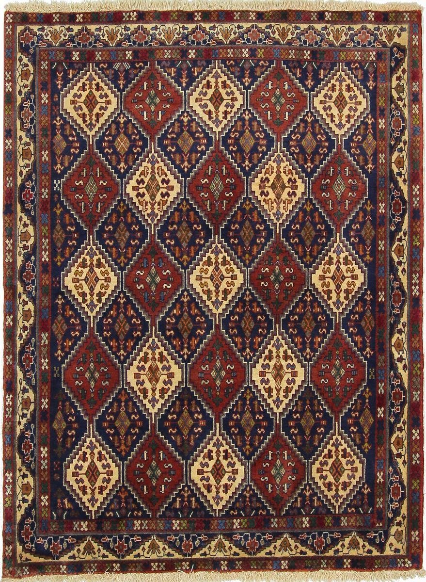 Orientteppich Kerman Sirjan 133x176 Handgeknüpfter Orientteppich / Perserteppich, Nain Trading, rechteckig, Höhe: 12 mm